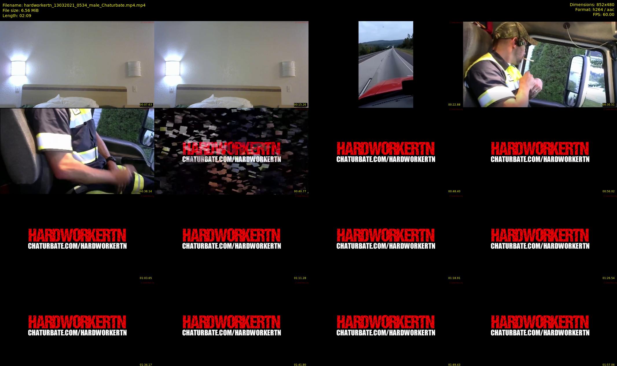 hardworkertn — 3 minute Chaturbate male cam show recording, 480p, Mar 13, 2021
