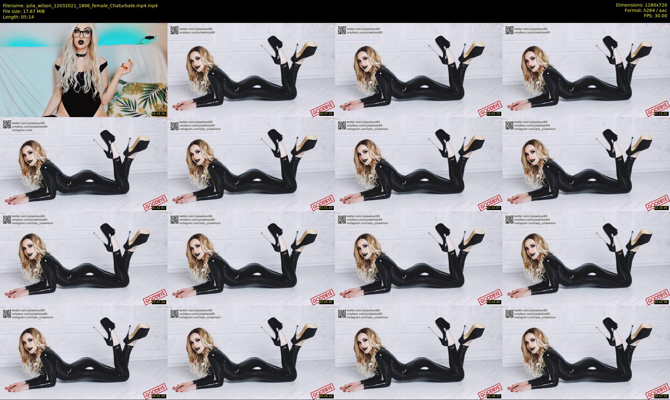 julia_wilson — 6 minute Chaturbate female cam show recording, 720p, Mar 12, 2021