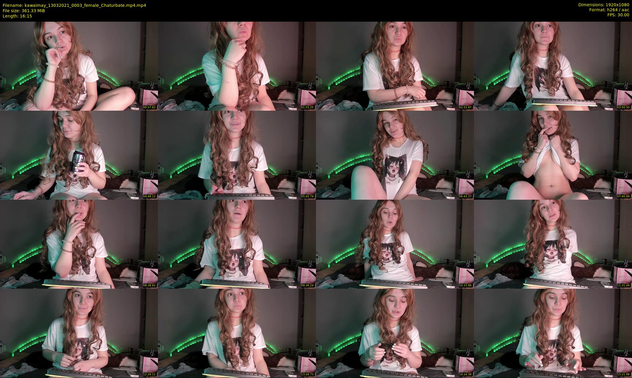 kawaimay — 17 minute Chaturbate female cam show recording, 1080p, Mar 13, 2021