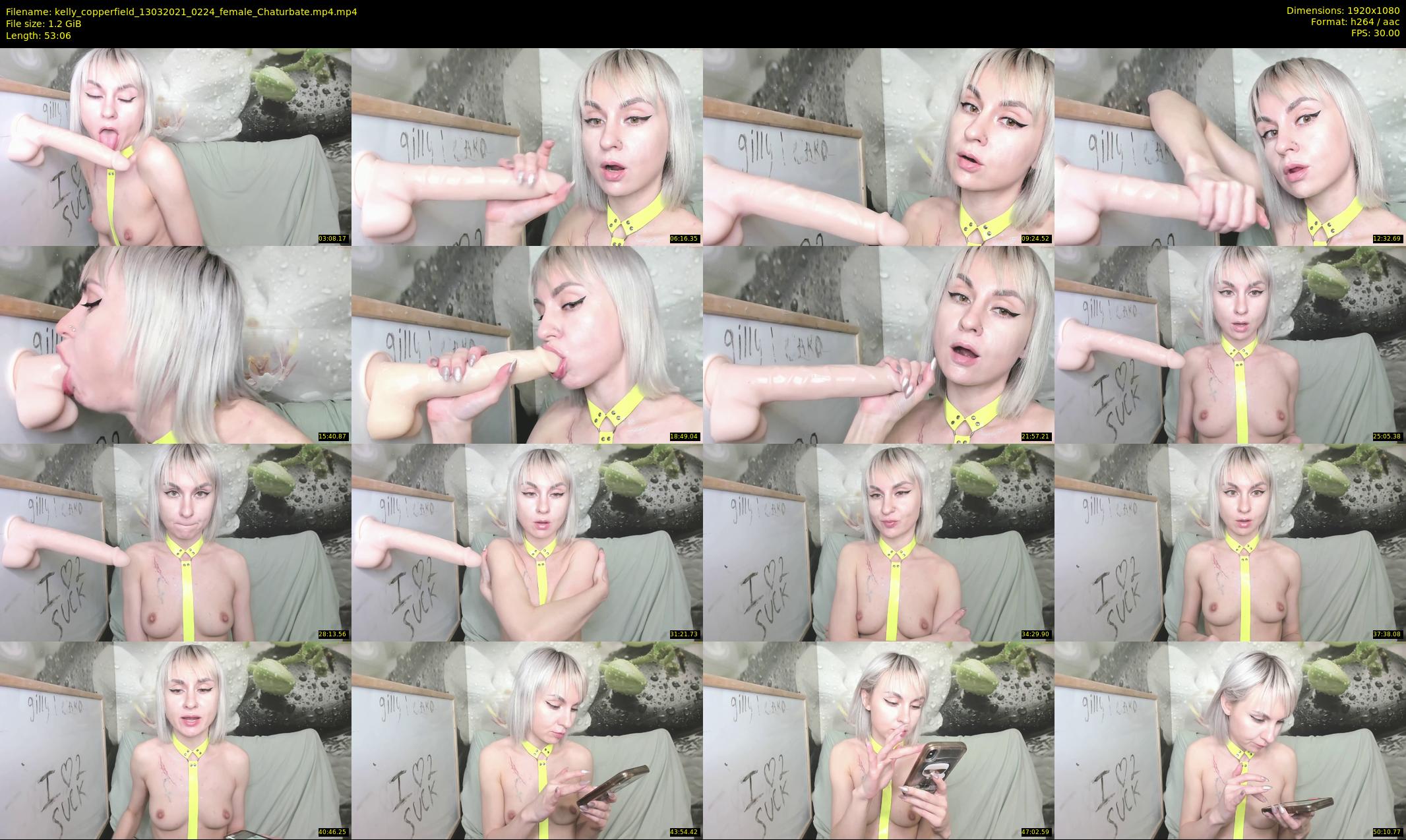 kelly_copperfield — 54 minute Chaturbate female cam show recording, 1080p, Mar 13, 2021