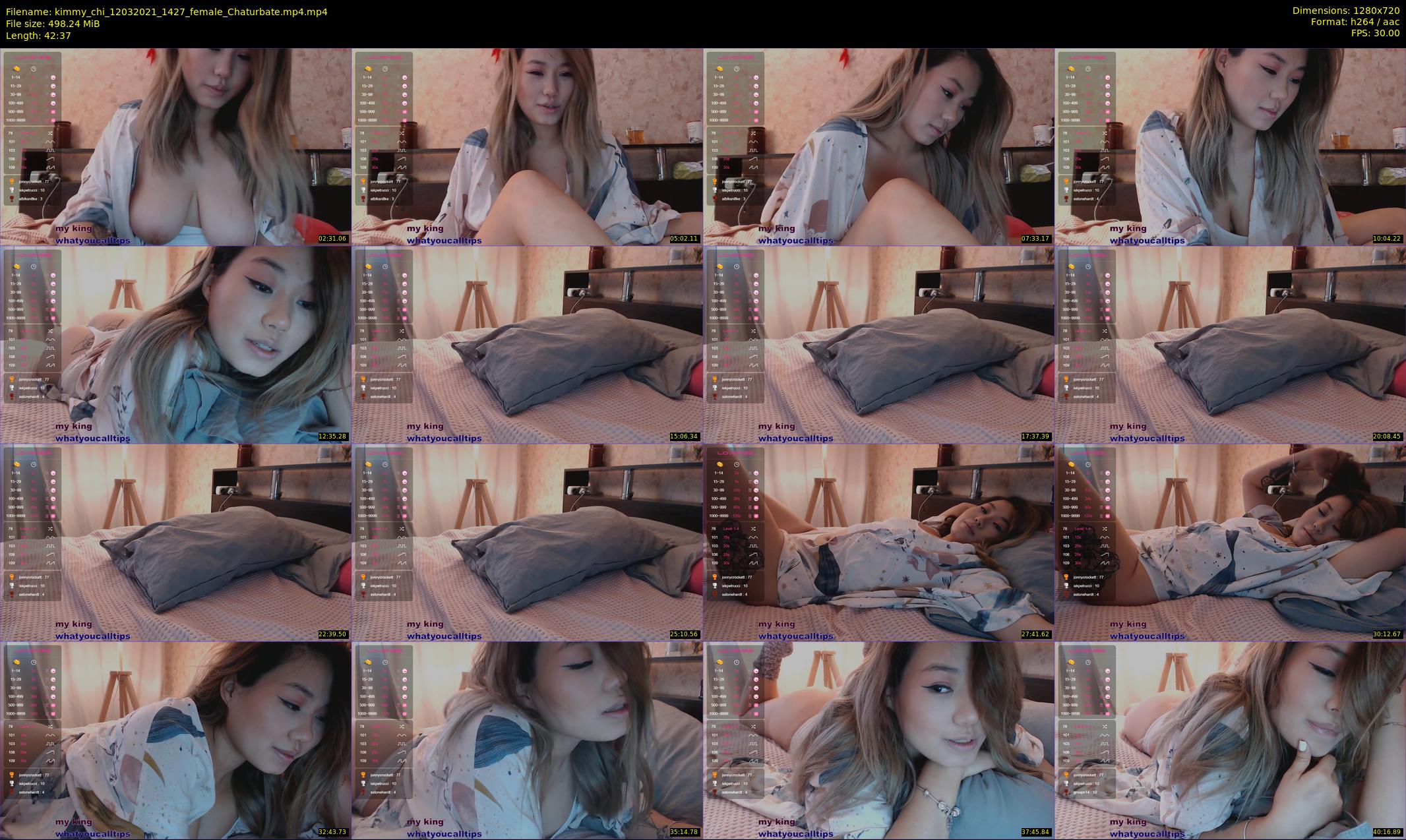 kimmy_chi — 43 minute Chaturbate female cam show recording, 720p, Mar 12, 2021