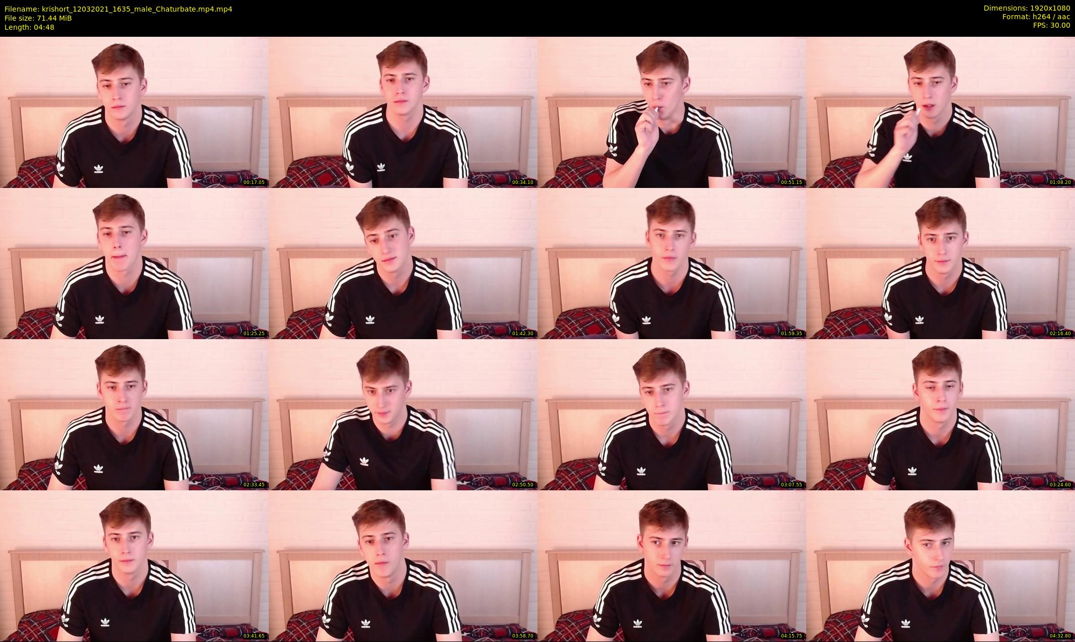 krishort — 5 minute Chaturbate male cam show recording, 1080p, Mar 12, 2021