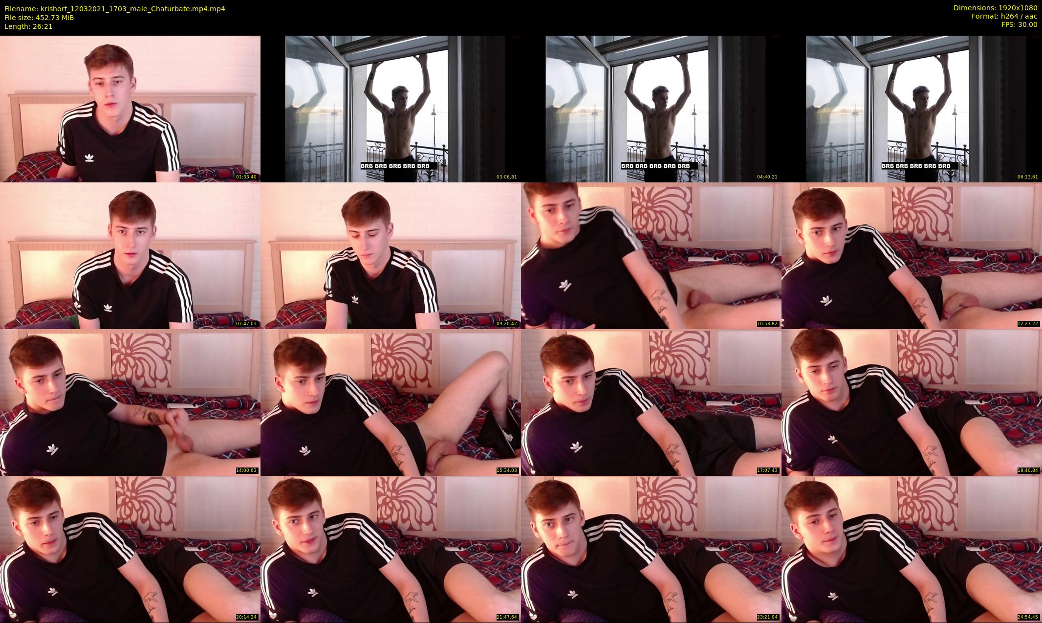 krishort — 27 minute Chaturbate male cam show recording, 1080p, Mar 12, 2021