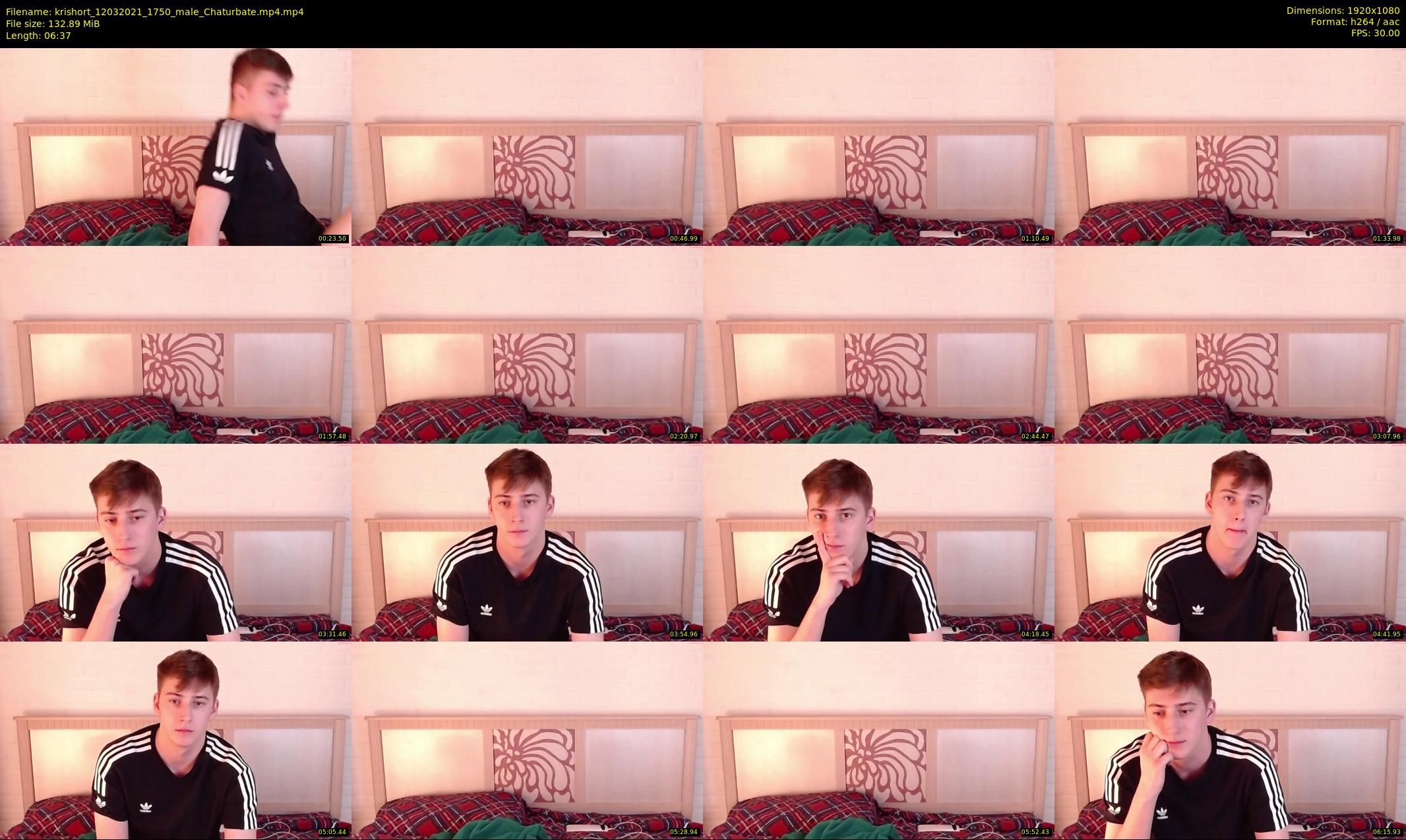 krishort — 7 minute Chaturbate male cam show recording, 1080p, Mar 12, 2021