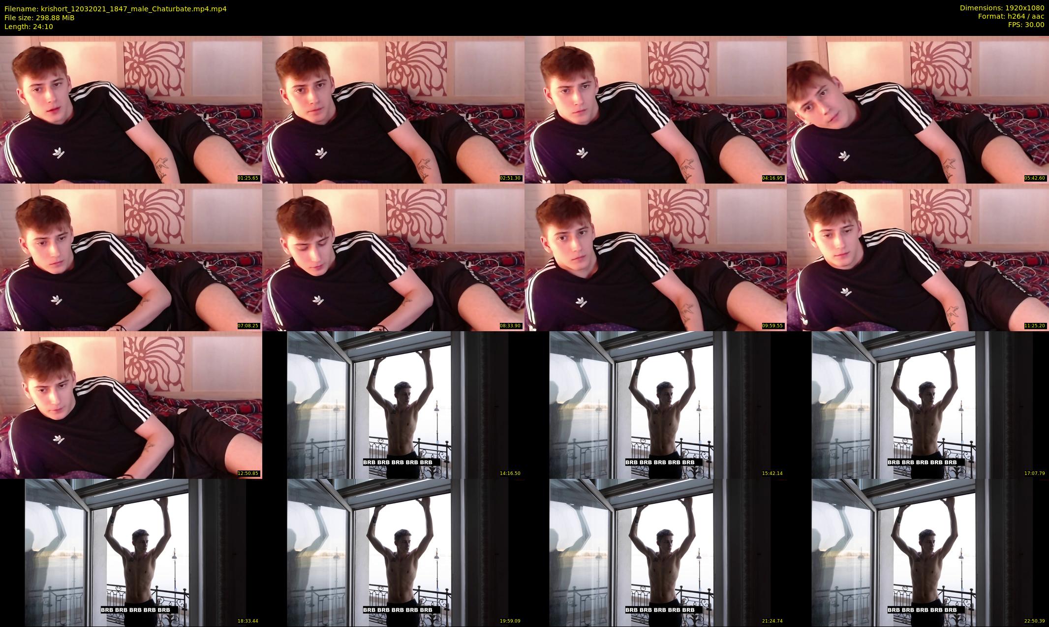 krishort — 25 minute Chaturbate male cam show recording, 1080p, Mar 12, 2021
