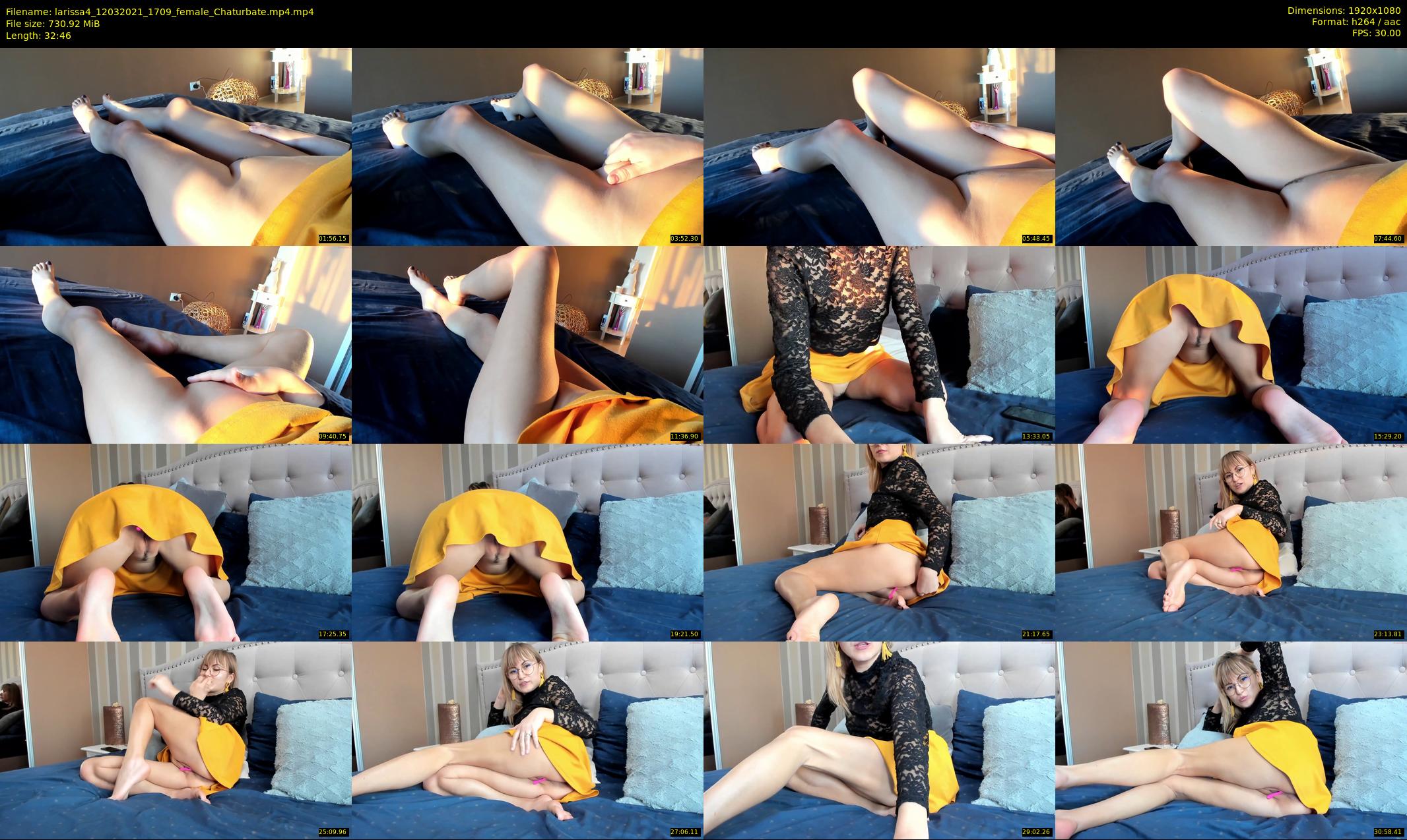 larissa4 — 33 minute Chaturbate female cam show recording, 1080p, Mar 12, 2021
