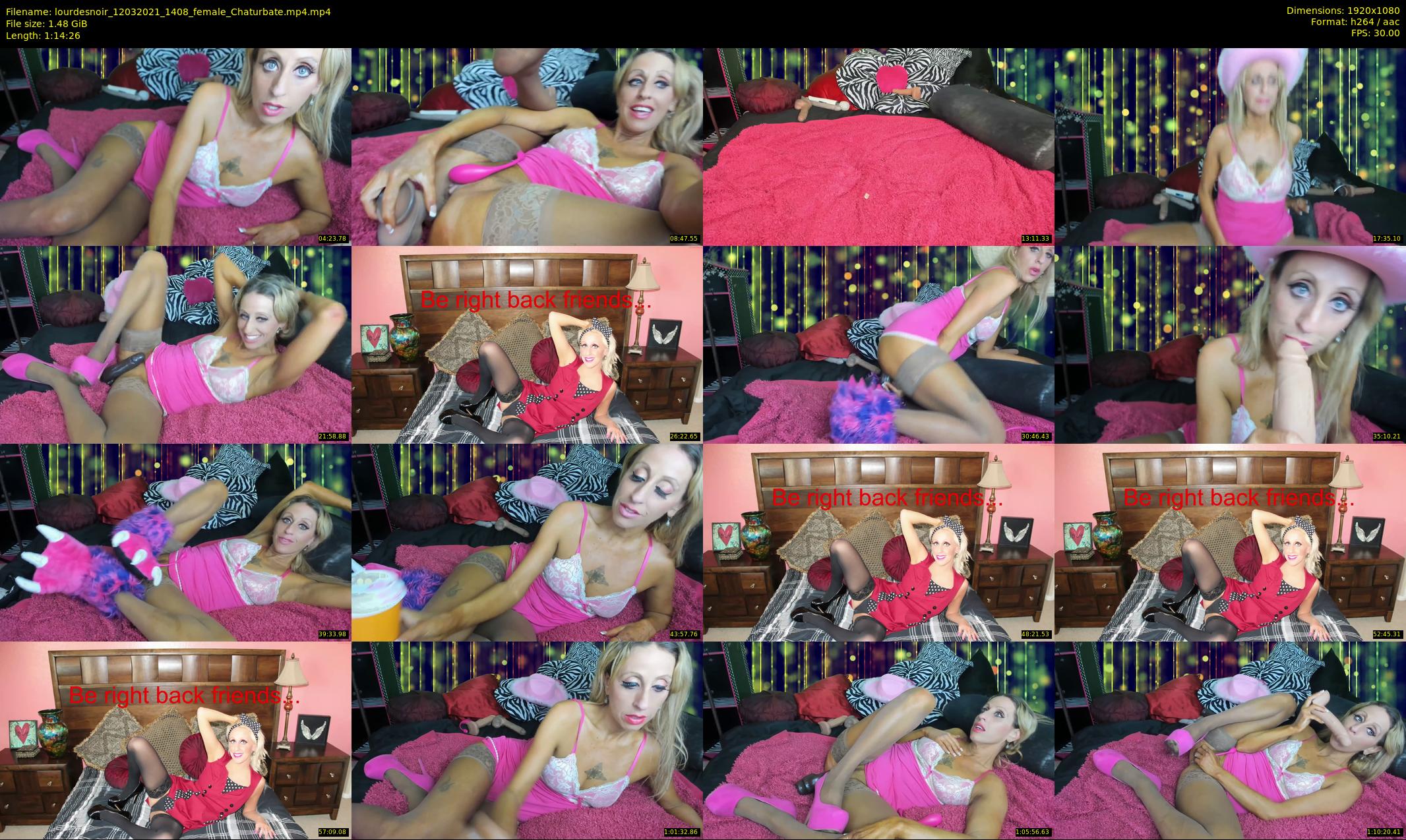 lourdesnoir — 75 minute Chaturbate female cam show recording, 1080p, Mar 12, 2021