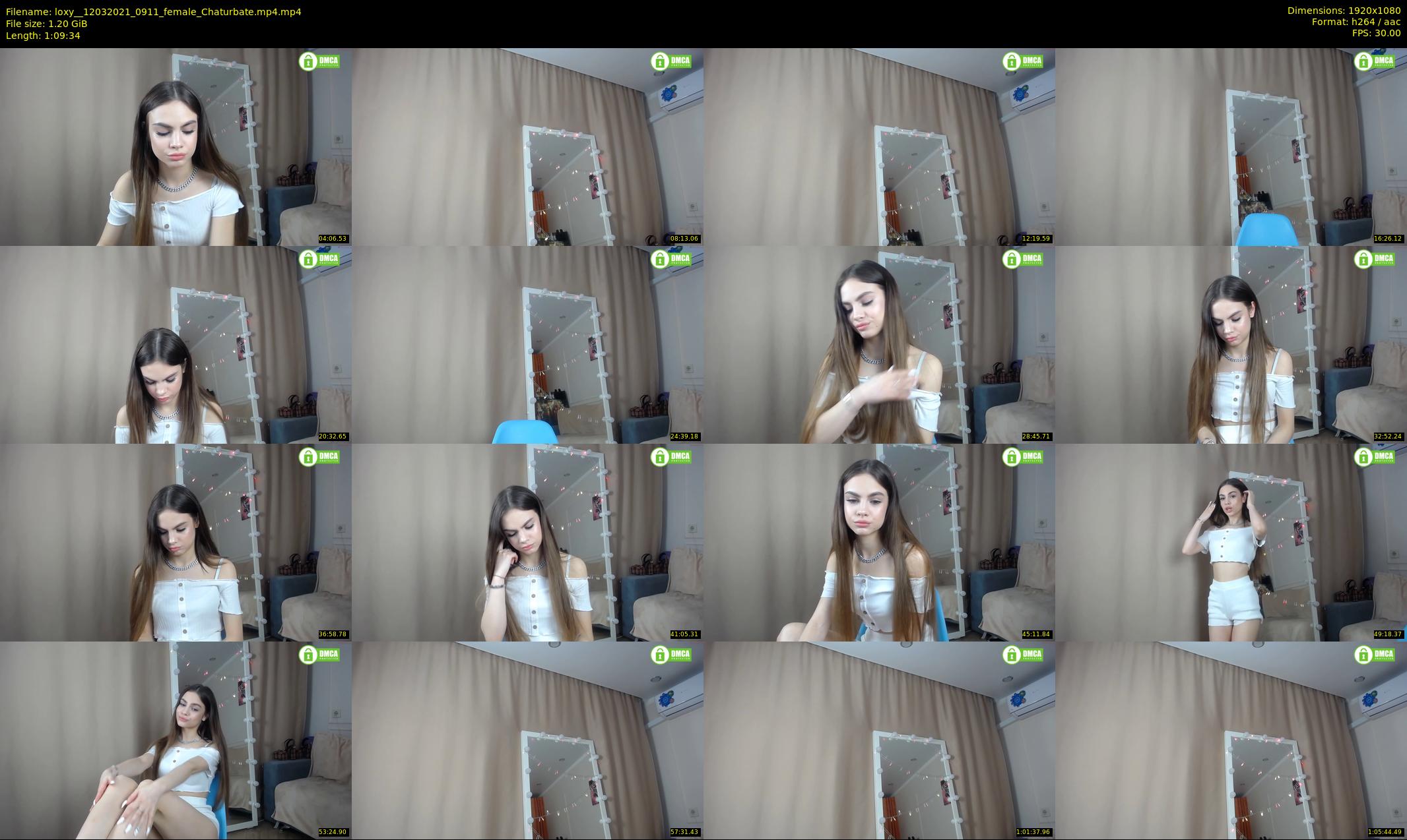 loxy_ — 70 minute Chaturbate female cam show recording, 1080p, Mar 12, 2021