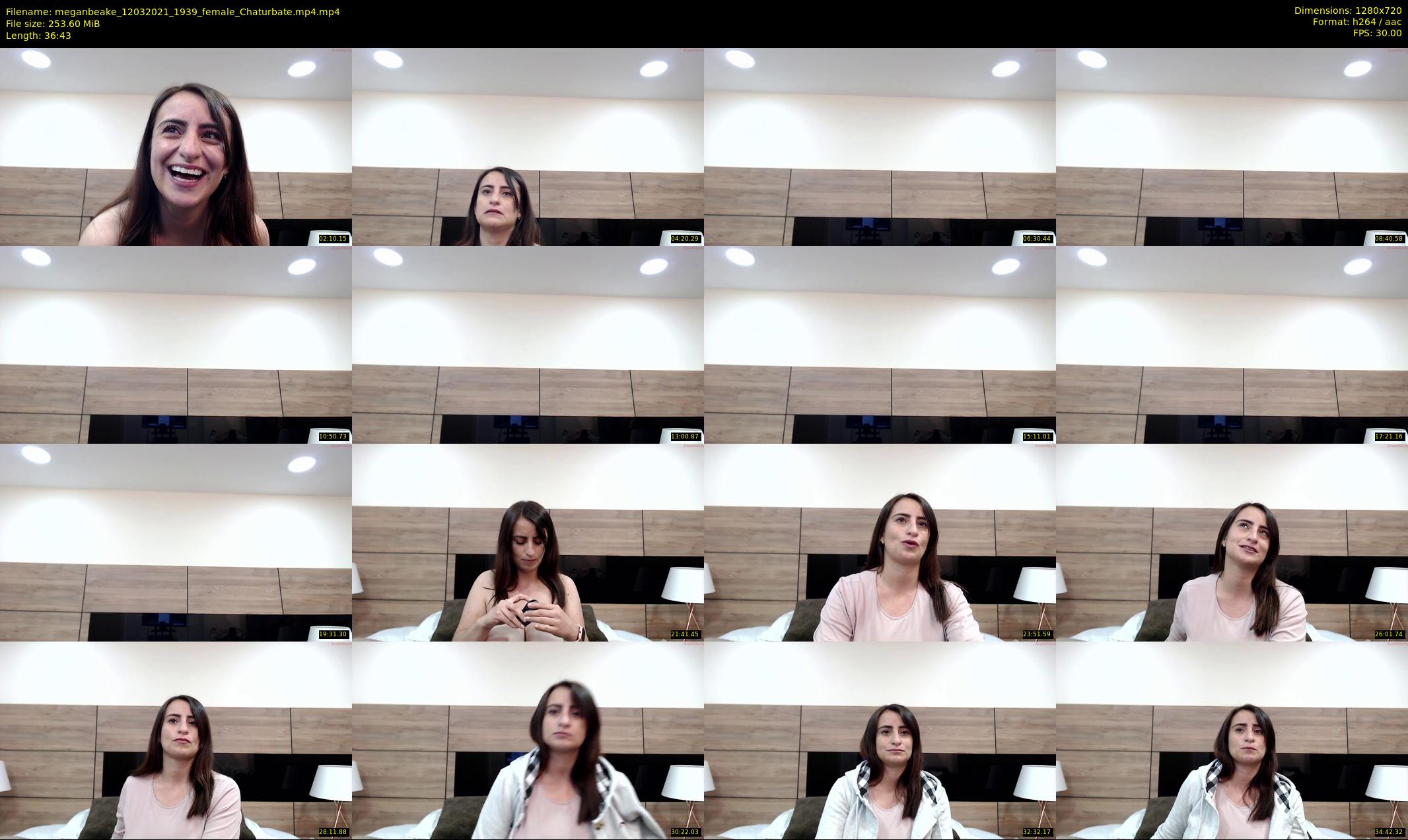 meganbeake — 37 minute Chaturbate female cam show recording, 720p, Mar 12, 2021