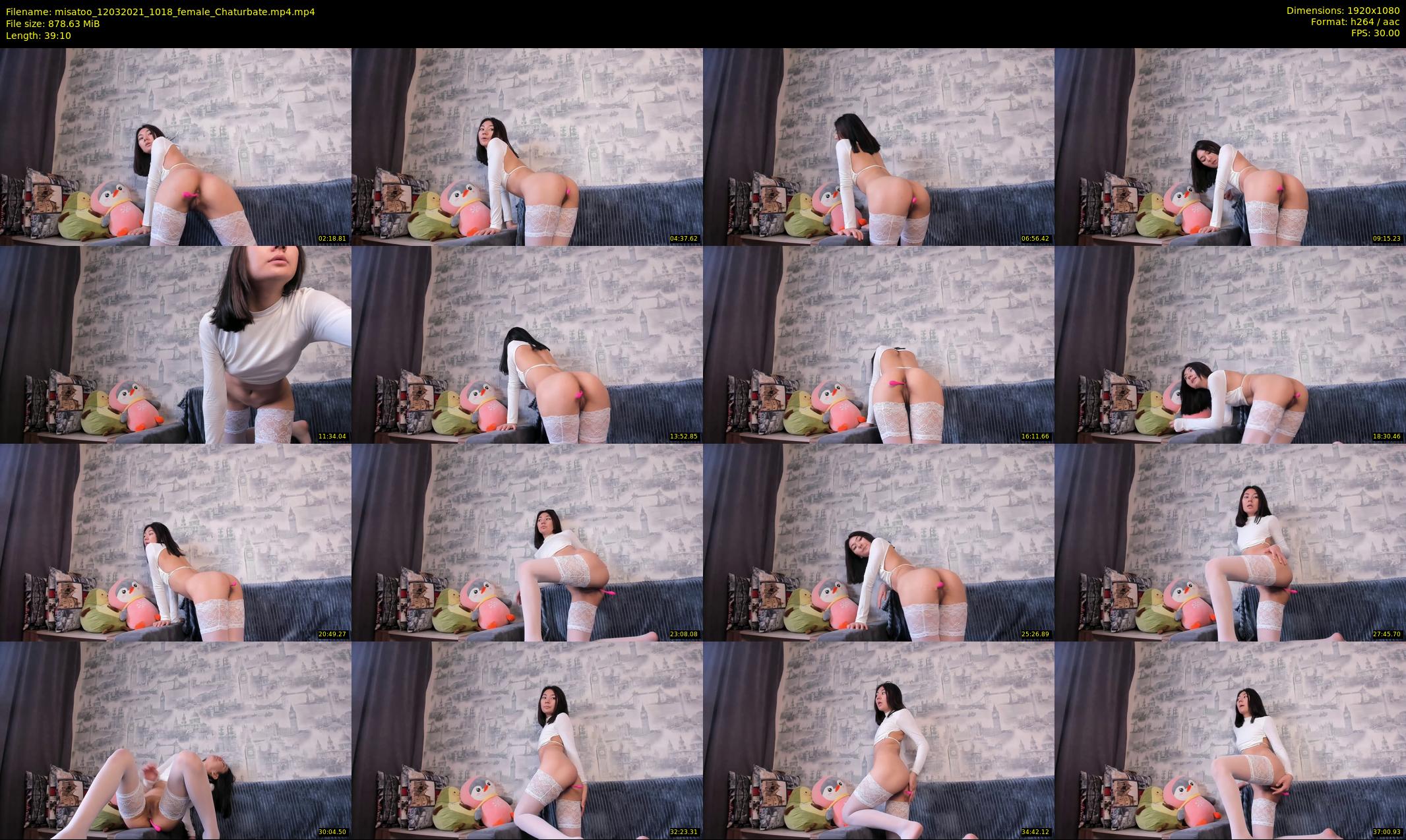misatoo — 40 minute Chaturbate female cam show recording, 1080p, Mar 12, 2021