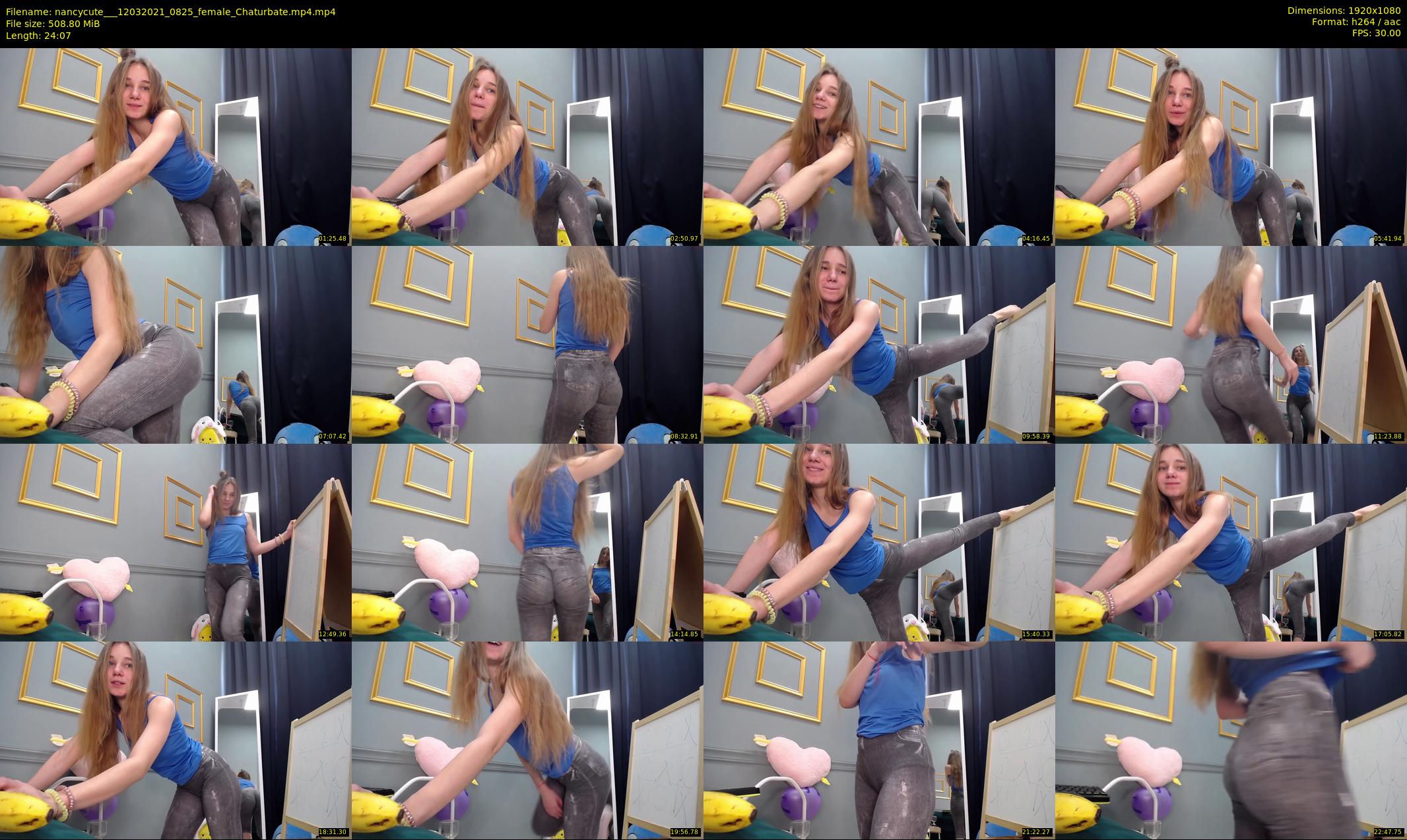 nancycute__ — 25 minute Chaturbate female cam show recording, 1080p, Mar 12, 2021