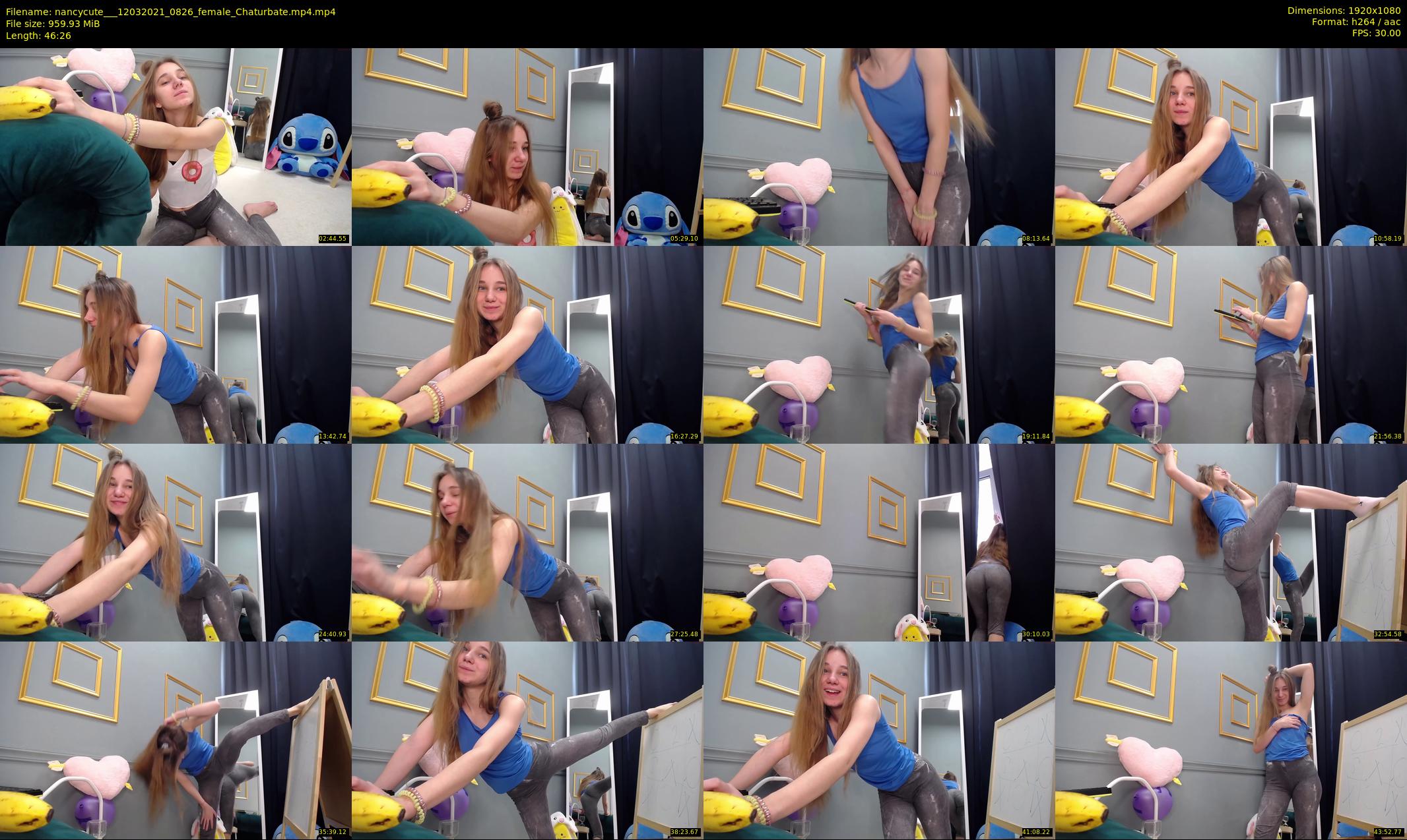 nancycute__ — 47 minute Chaturbate female cam show recording, 1080p, Mar 12, 2021