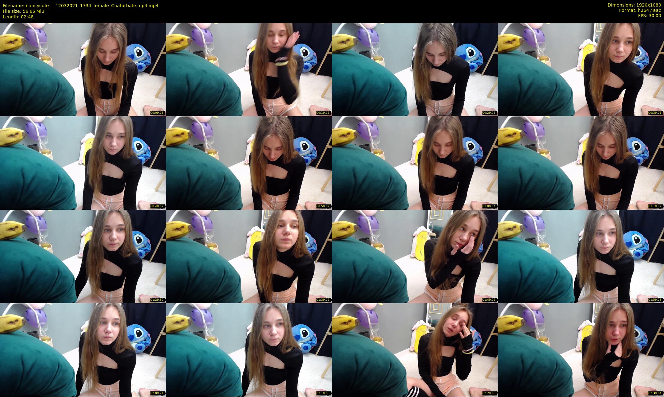 nancycute__ — 3 minute Chaturbate female cam show recording, 1080p, Mar 12, 2021