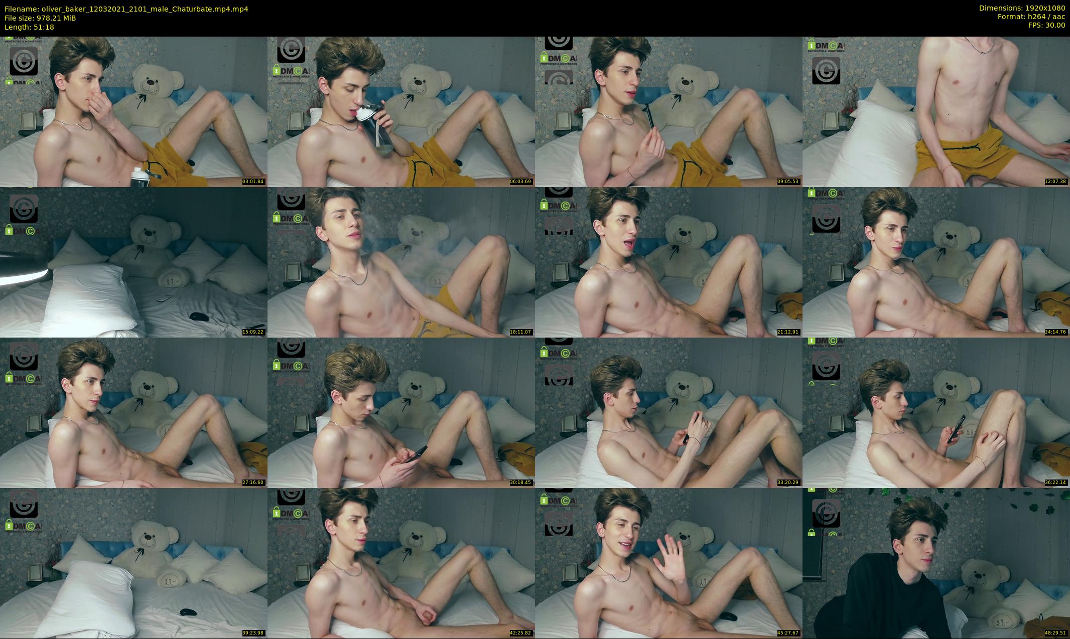 oliver_baker — 52 minute Chaturbate male cam show recording, 1080p, Mar 12, 2021