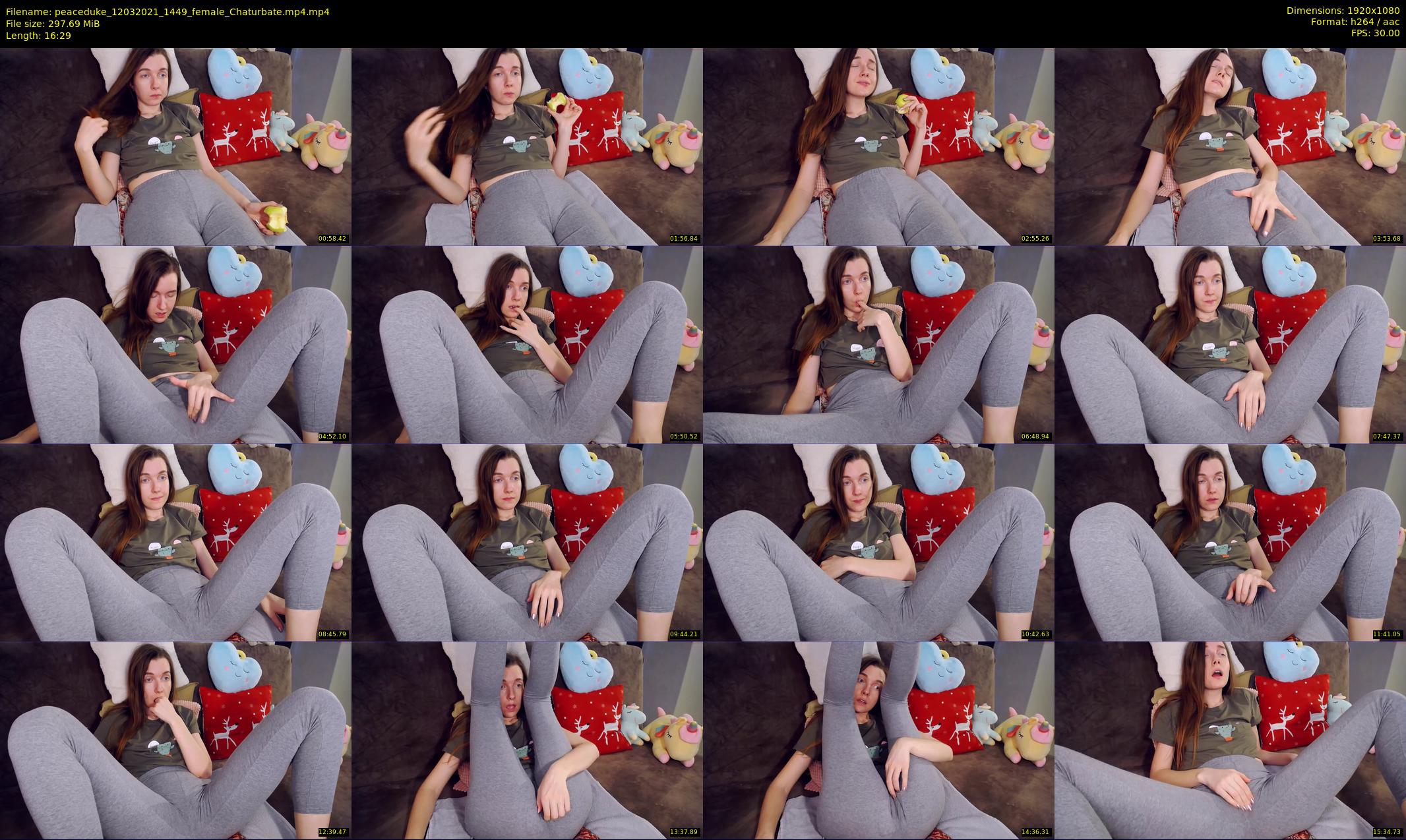 peaceduke — 17 minute Chaturbate female cam show recording, 1080p, Mar 12, 2021