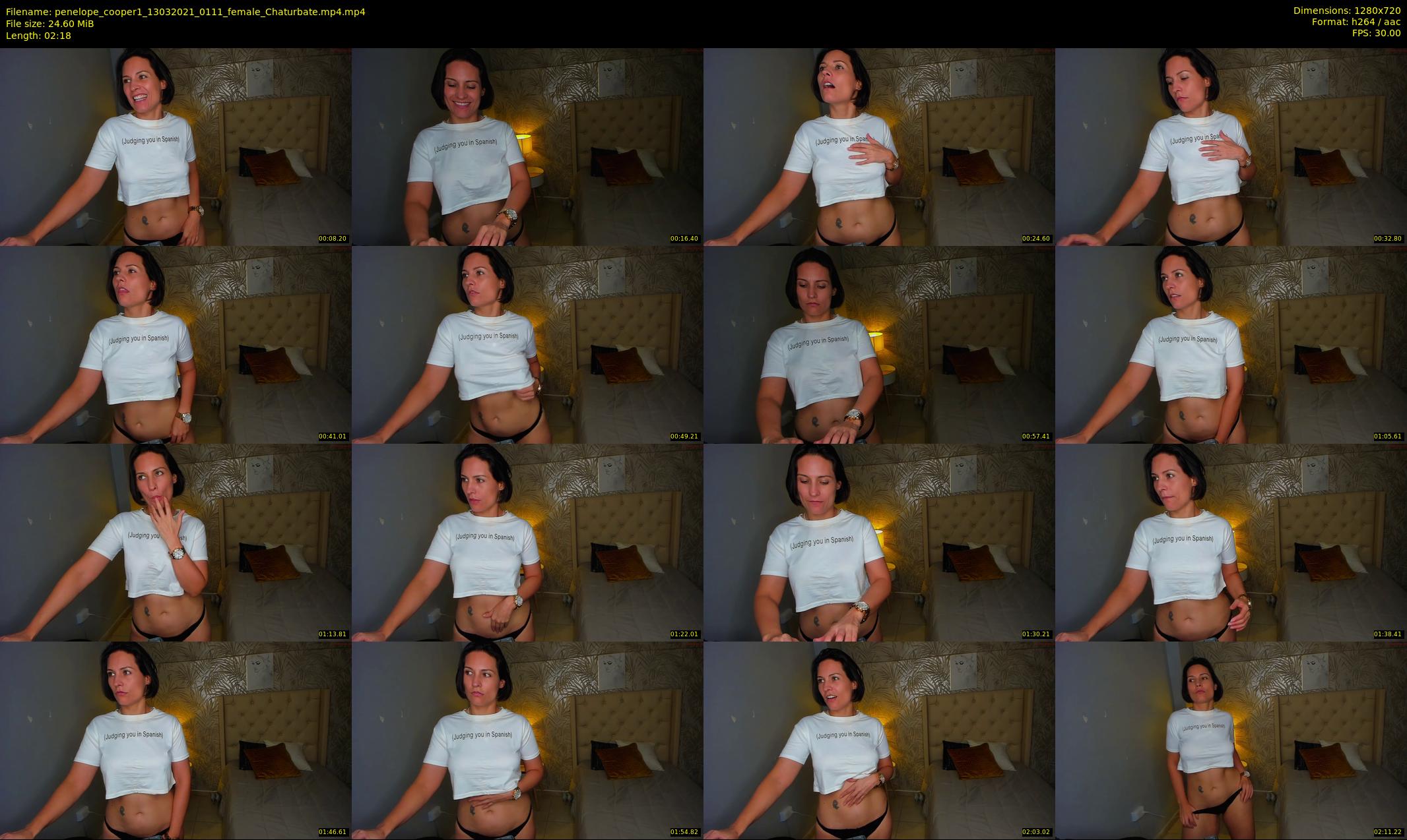 penelope_cooper1 — 3 minute Chaturbate female cam show recording, 720p, Mar 13, 2021