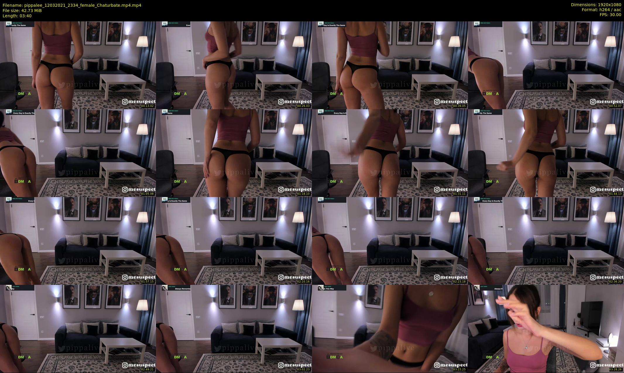 pippalee — 4 minute Chaturbate female cam show recording, 1080p, Mar 12, 2021