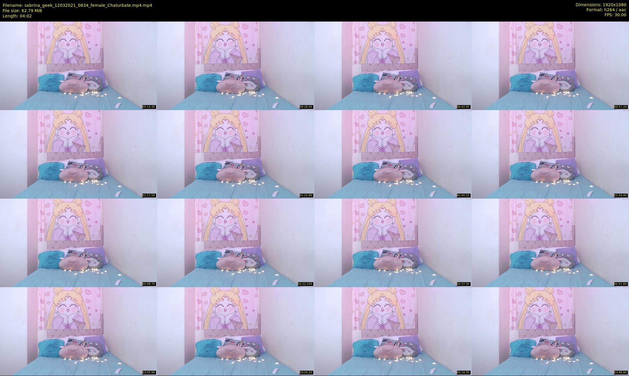 sabrina_geek — 5 minute Chaturbate female cam show recording, 1080p, Mar 12, 2021