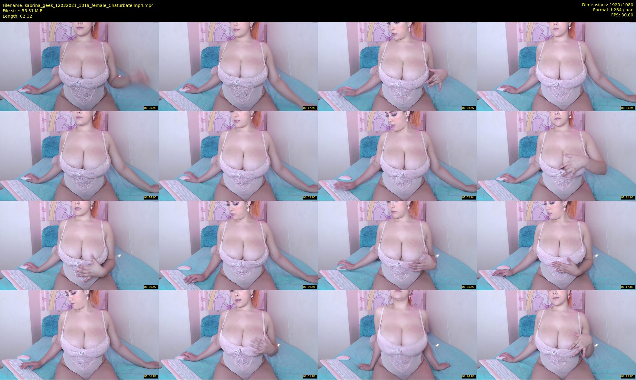 sabrina_geek — 3 minute Chaturbate female cam show recording, 1080p, Mar 12, 2021