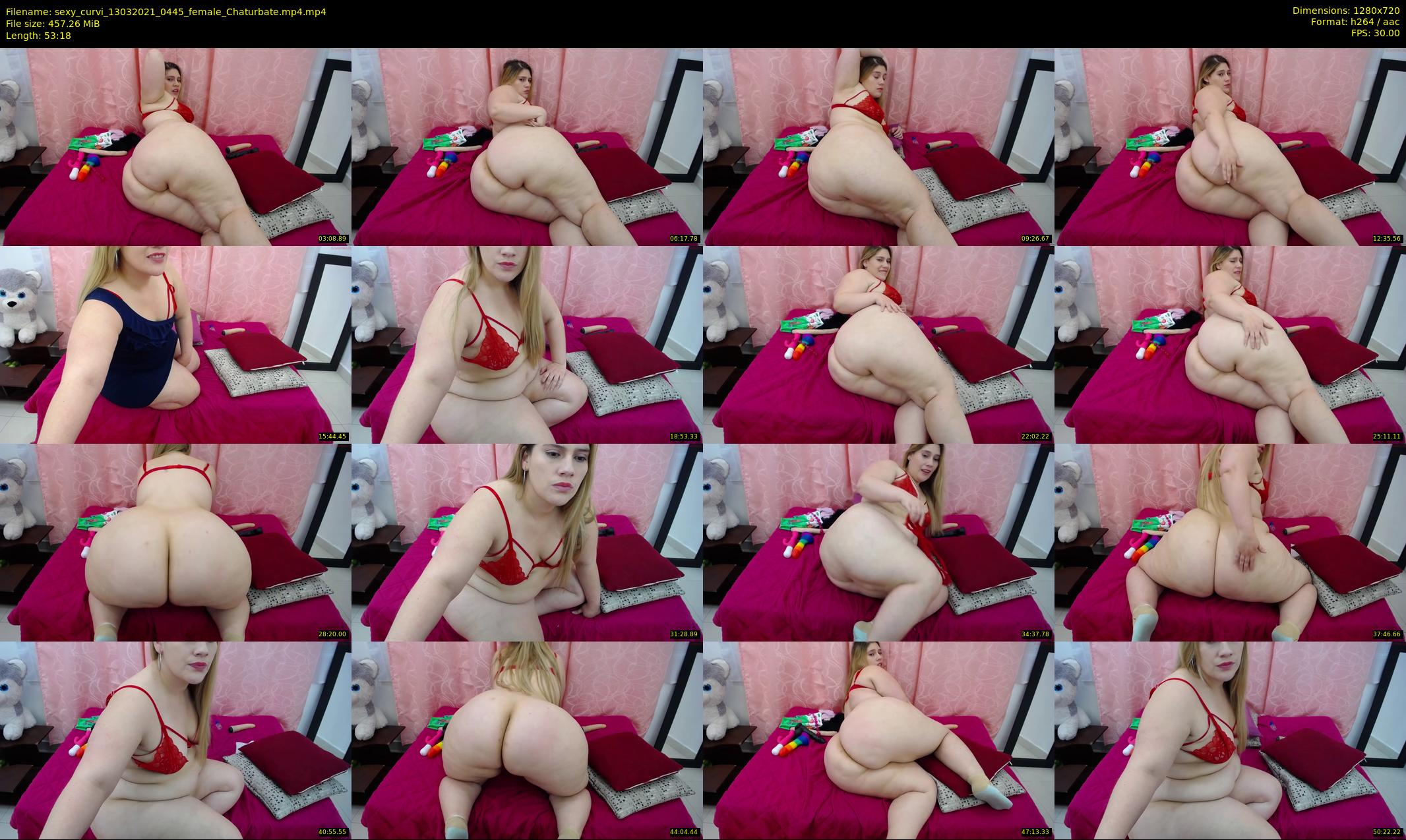 sexy_curvi — 54 minute Chaturbate female cam show recording, 720p, Mar 13, 2021