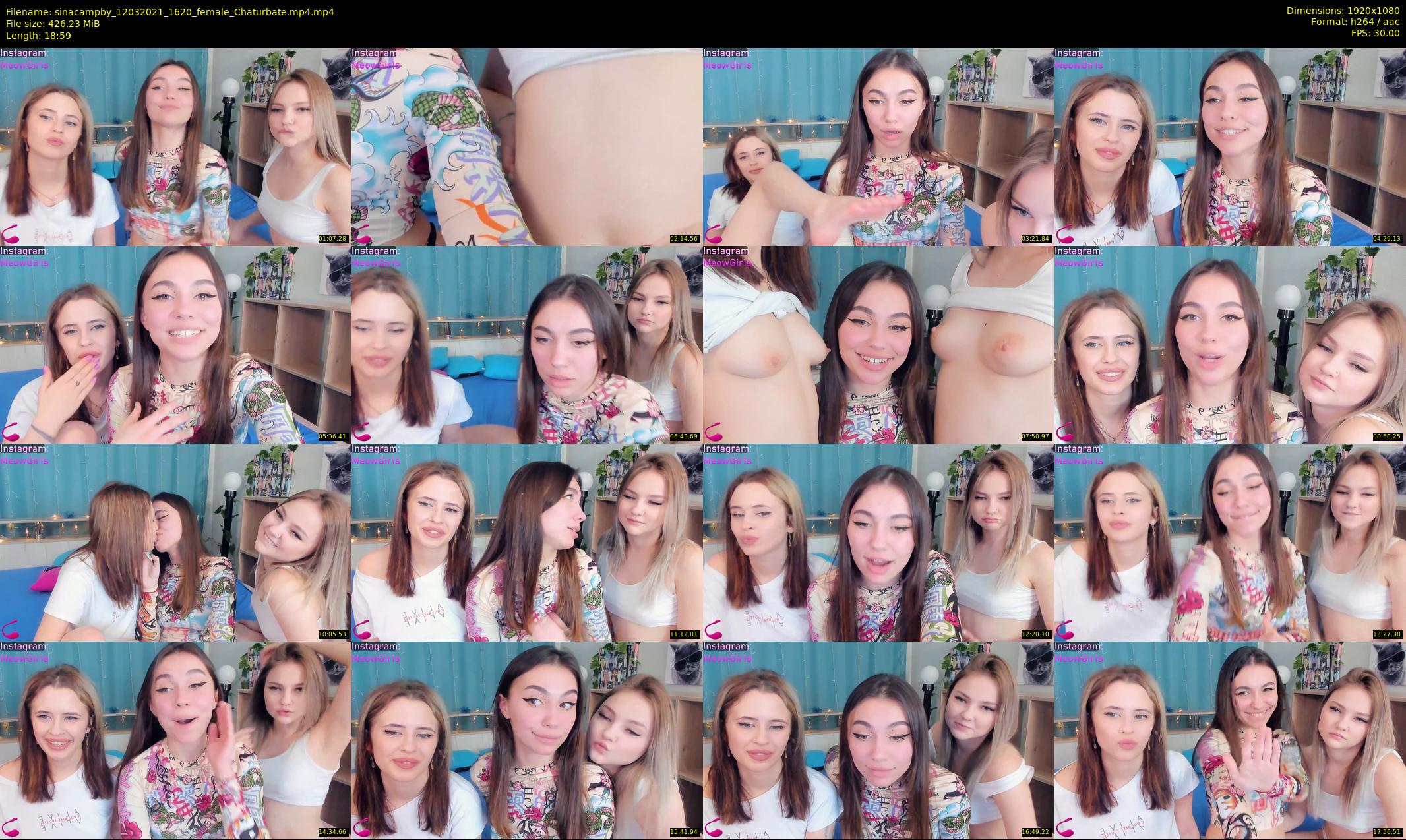 sinacampby — 19 minute Chaturbate couple cam show recording, 1080p, Mar 12, 2021