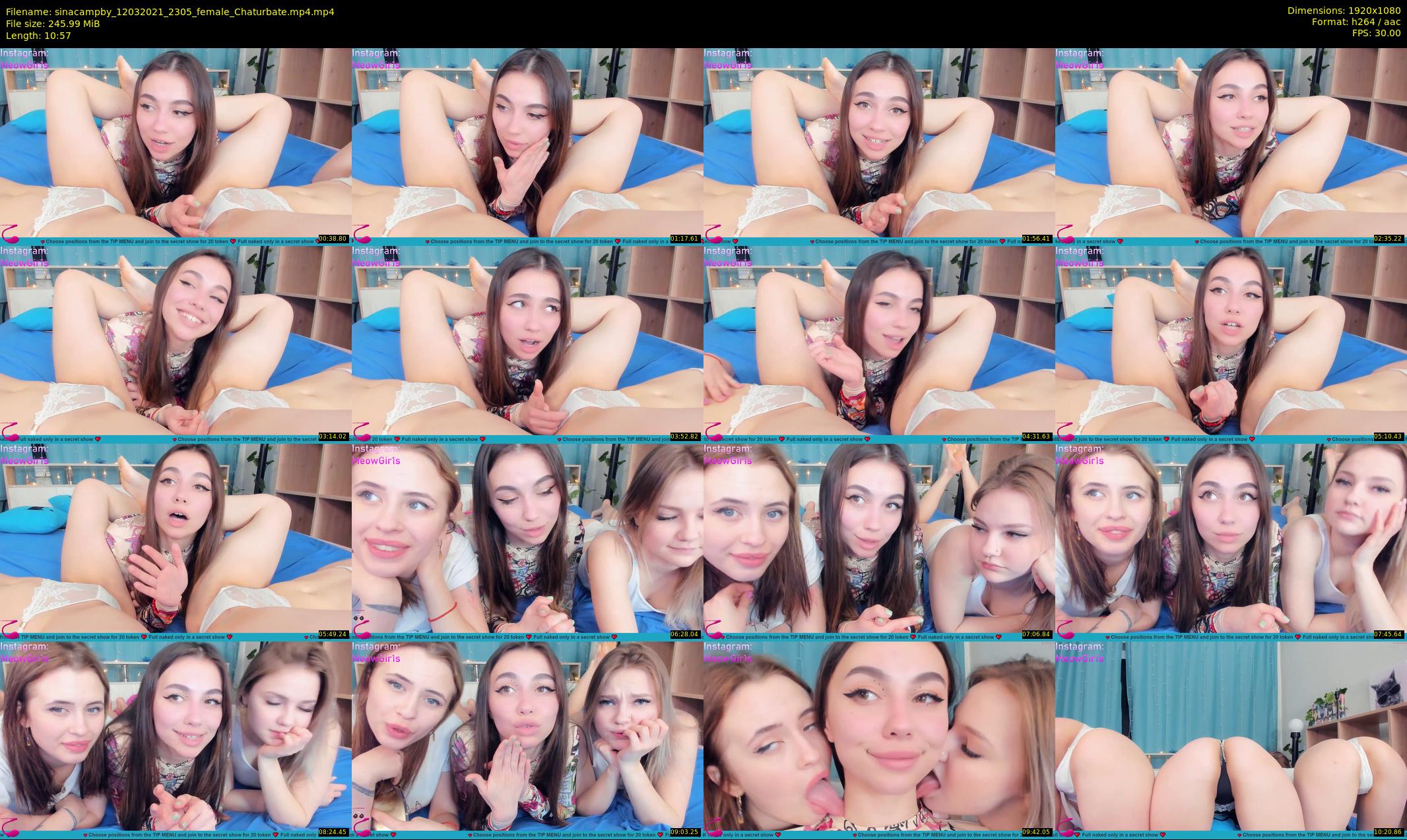 sinacampby — 11 minute Chaturbate couple cam show recording, 1080p, Mar 12, 2021