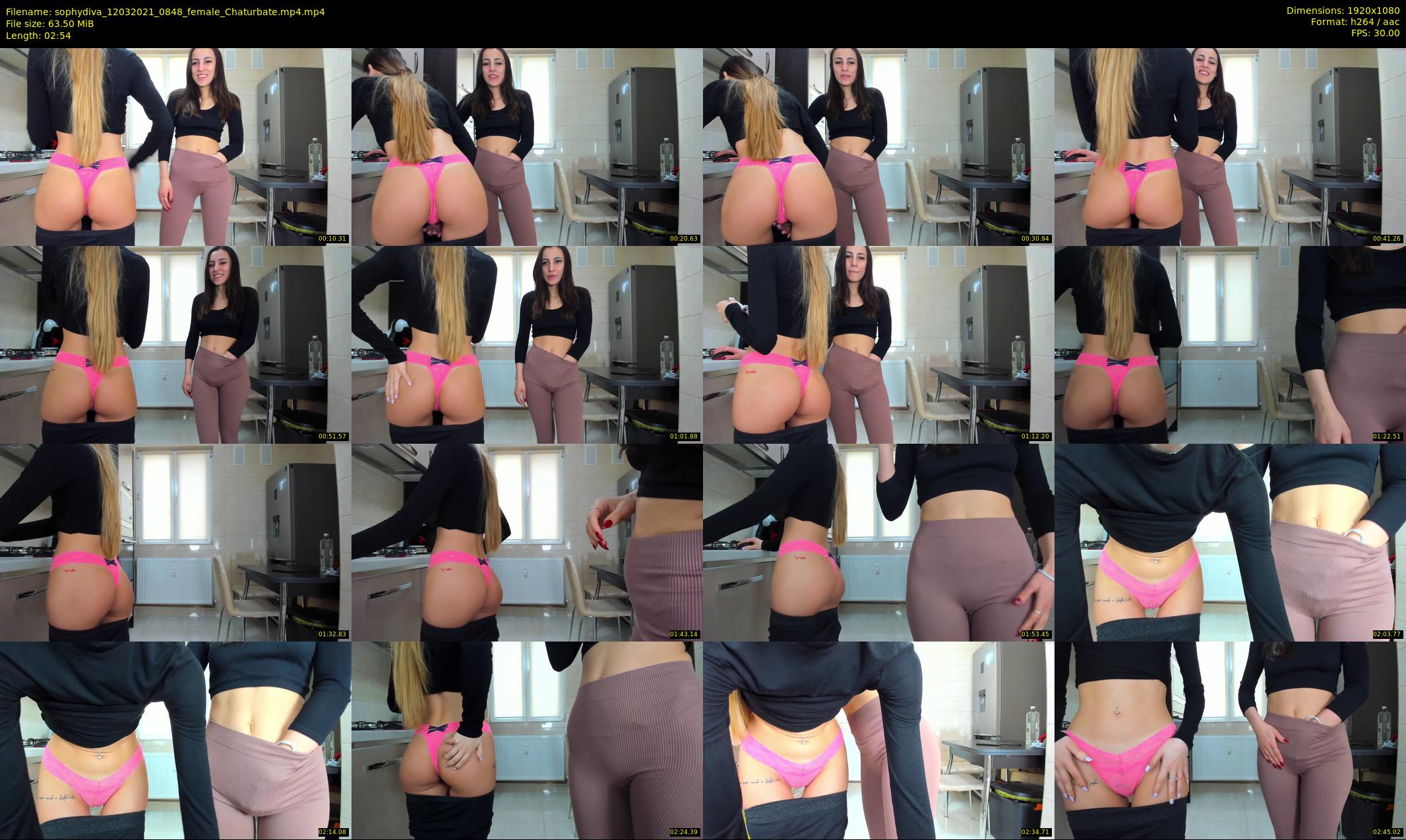 sophydiva — 3 minute Chaturbate female cam show recording, 1080p, Mar 12, 2021