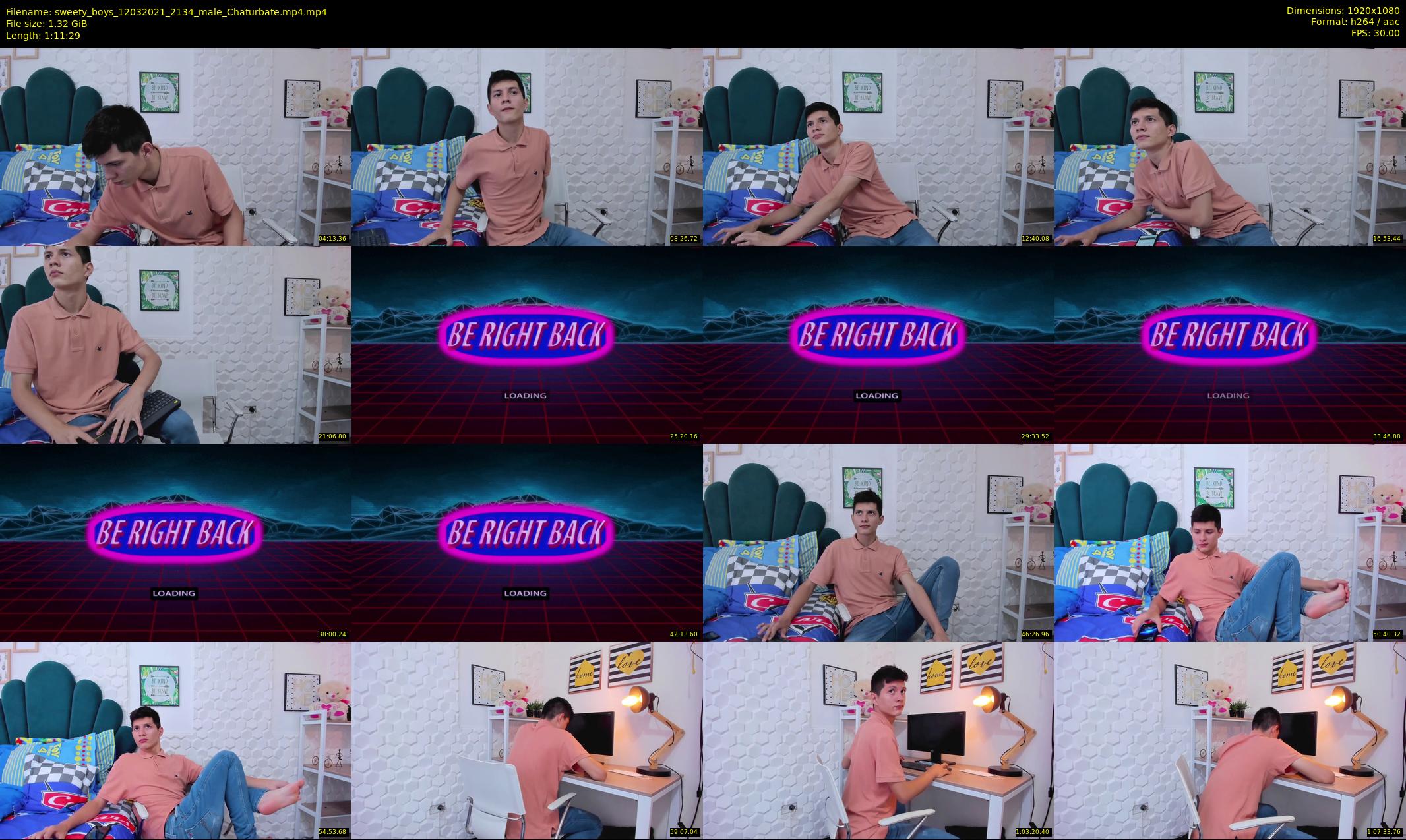 sweety_boys — 72 minute Chaturbate male cam show recording, 1080p, Mar 12, 2021