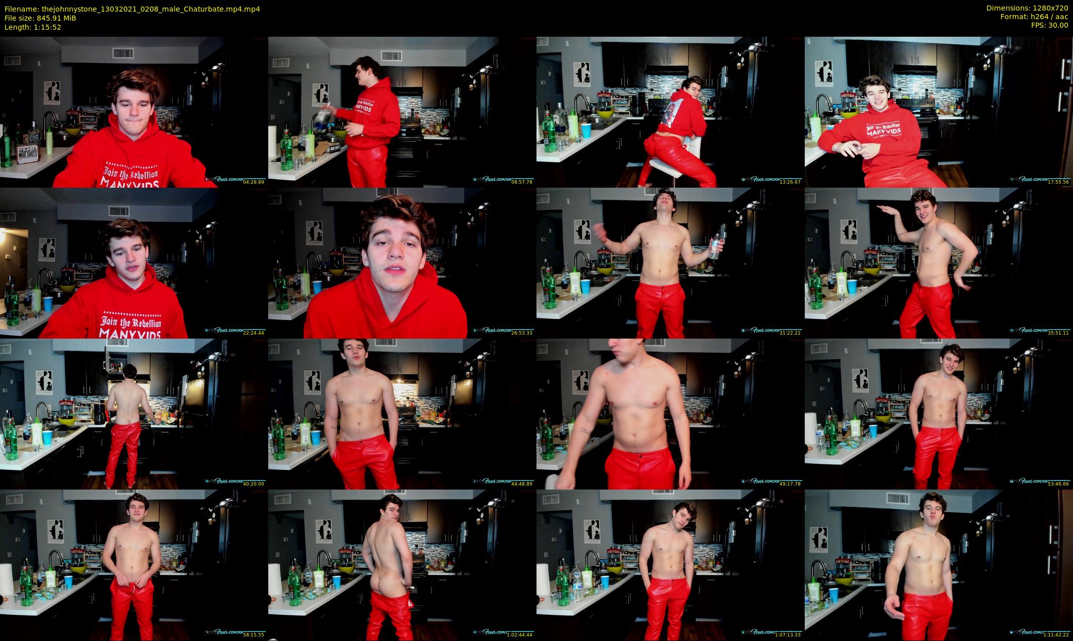thejohnnystone — 76 minute Chaturbate male cam show recording, 720p, Mar 13, 2021