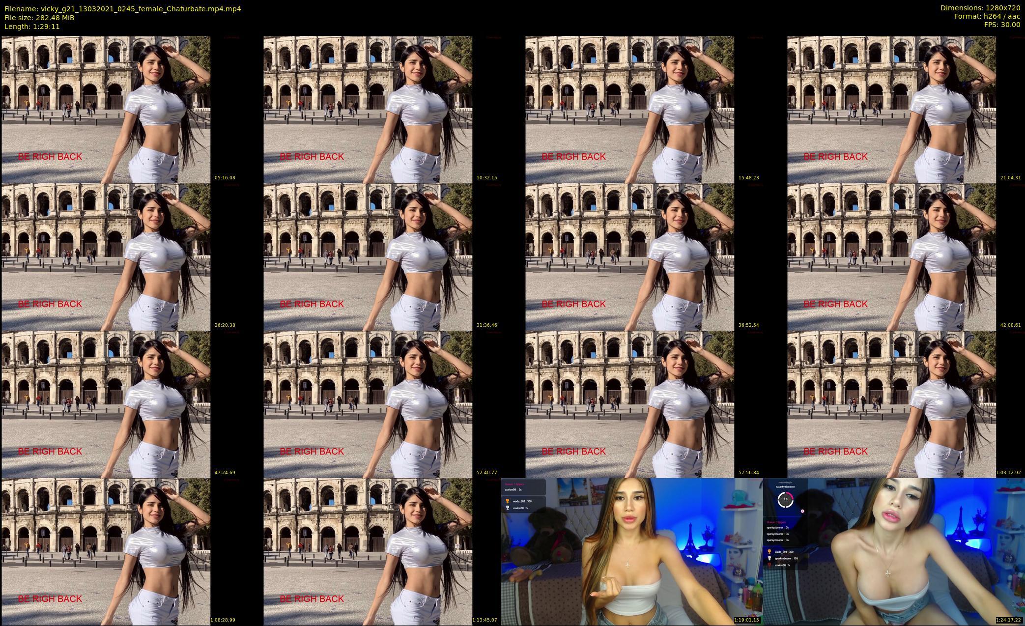 vicky_g21 — 90 minute Chaturbate female cam show recording, 720p, Mar 13, 2021