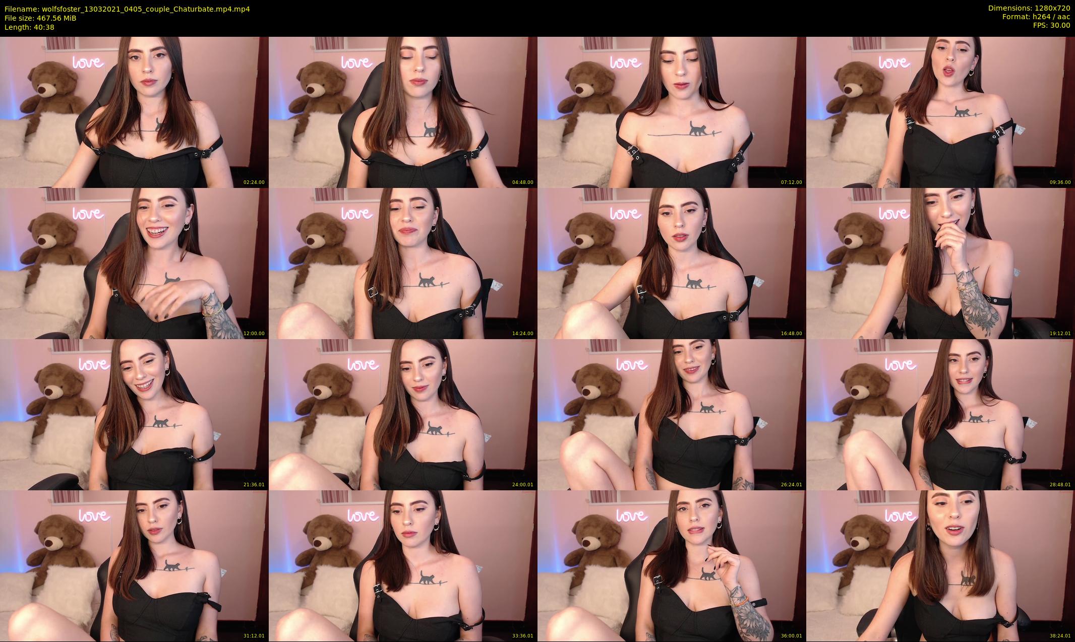 wolfsfoster — 41 minute Chaturbate couple cam show recording, 720p, Mar 13, 2021