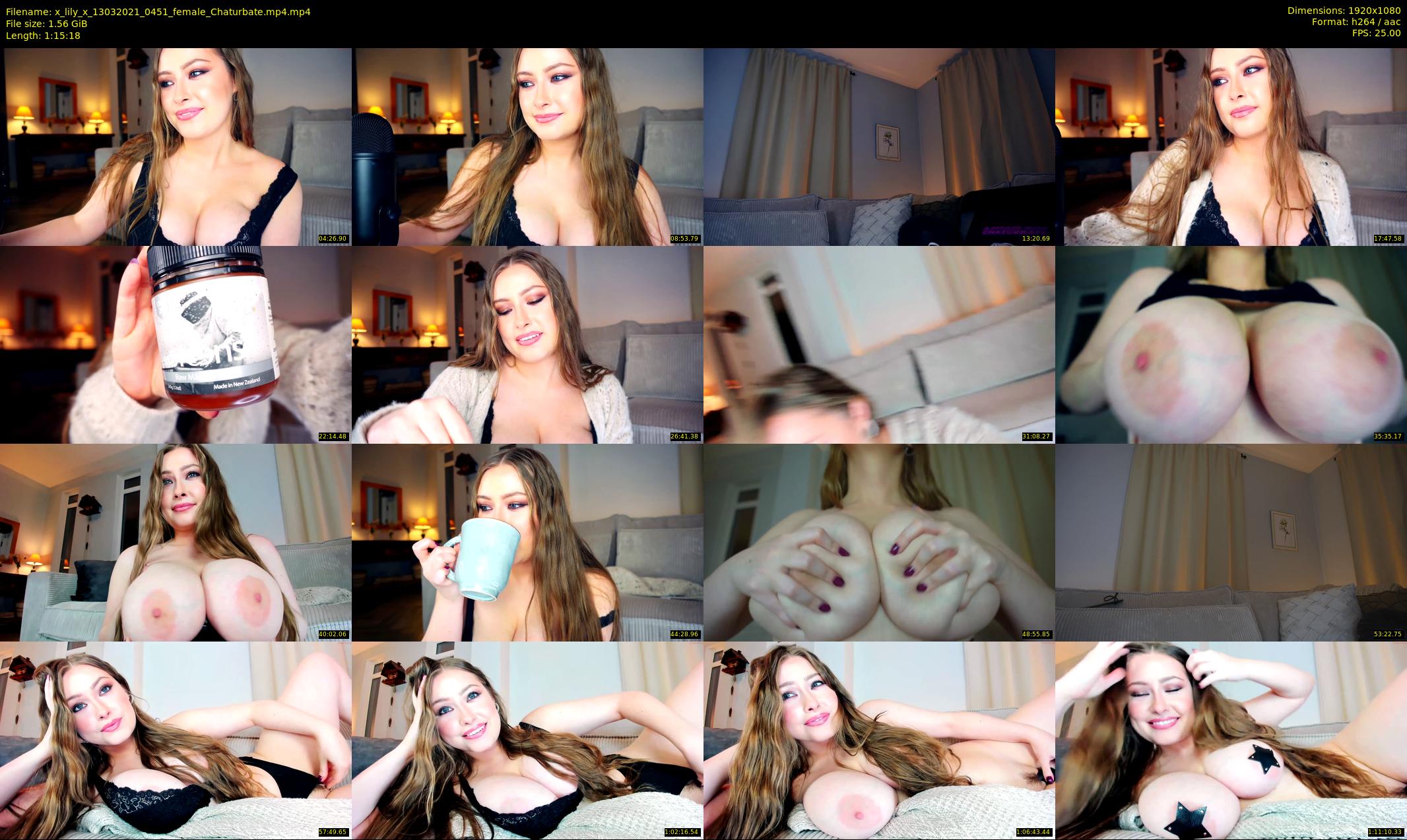 x_lily_x — 76 minute Chaturbate female cam show recording, 1080p, Mar 13, 2021