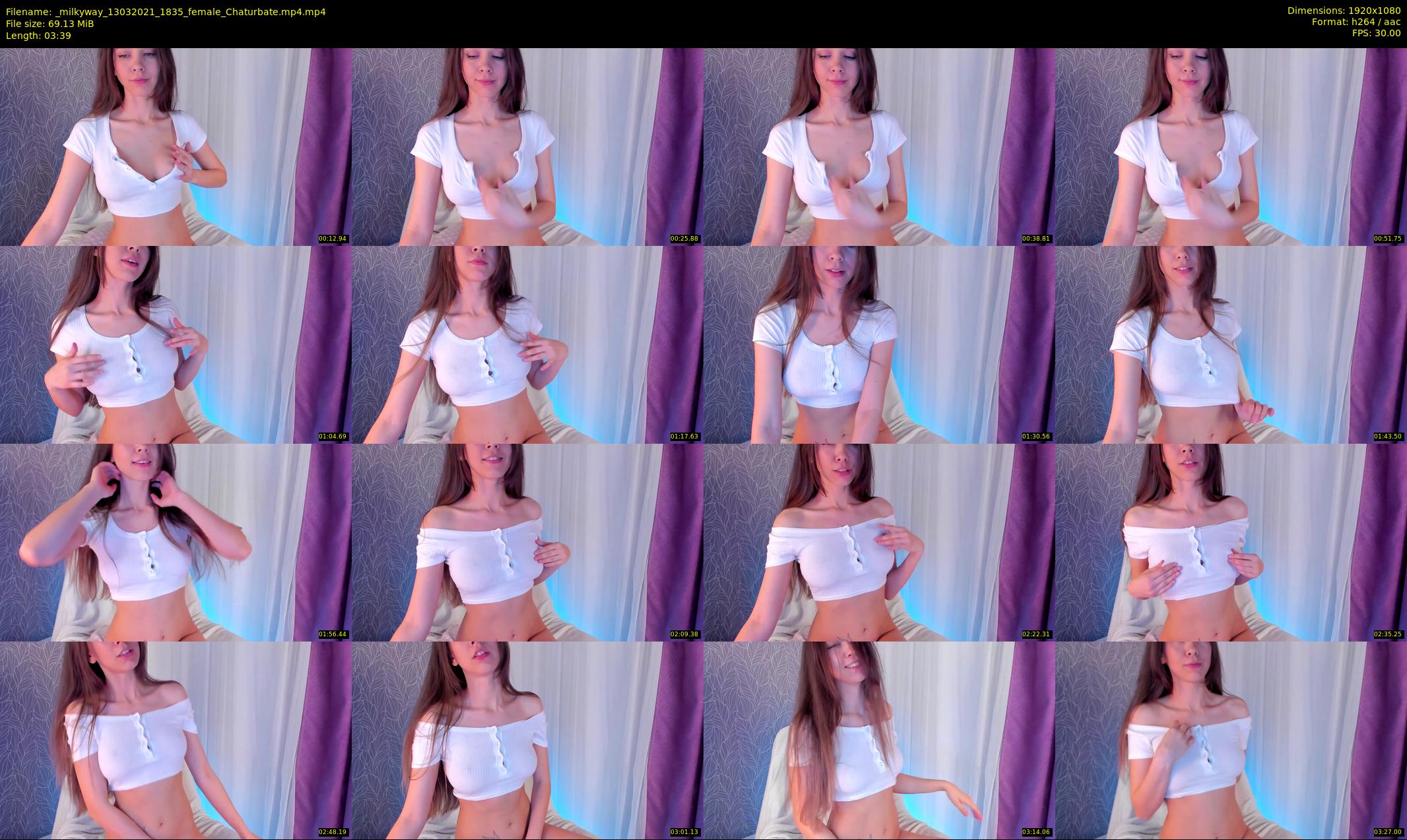 _milkyway — 4 minute Chaturbate female cam show recording, 1080p, Mar 13, 2021