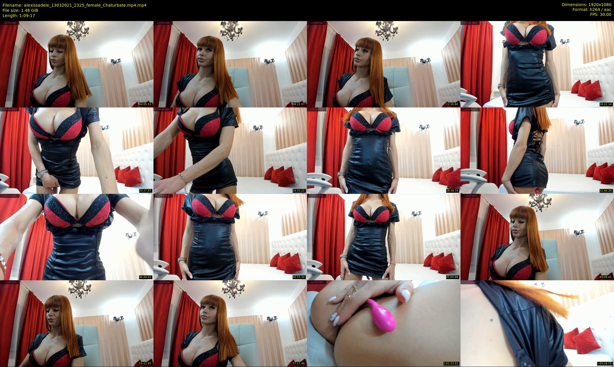 alexissadele — 70 minute Chaturbate female cam show recording, 1080p, Mar 13, 2021