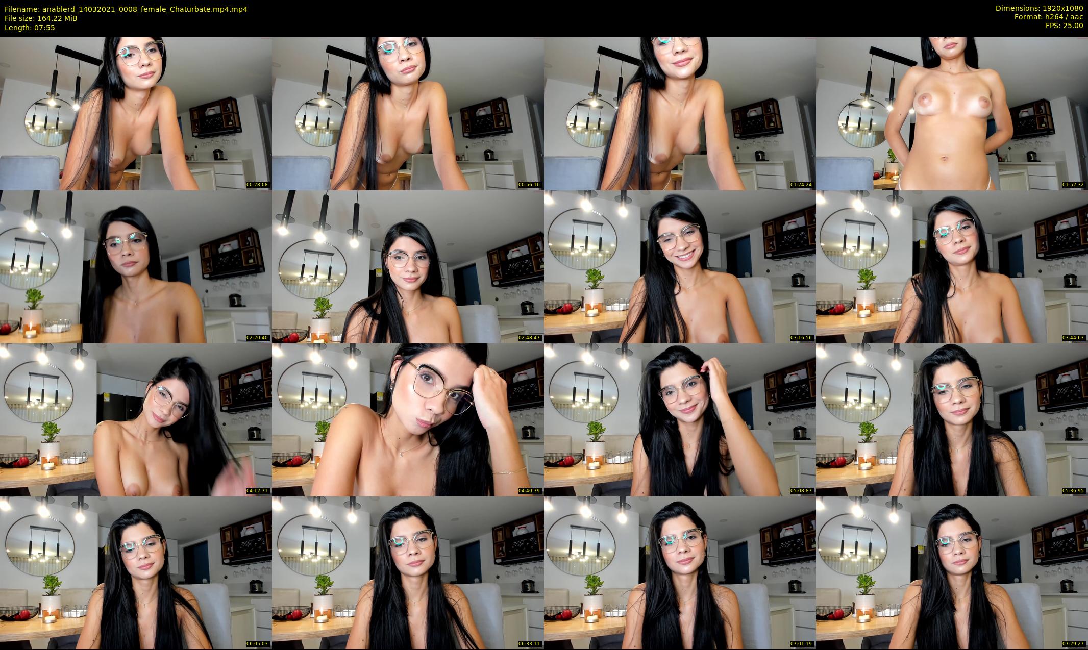anablerd — 8 minute Chaturbate female cam show recording, 1080p, Mar 14, 2021