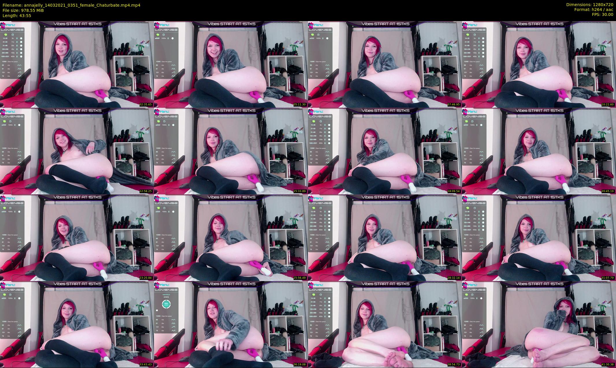 annajelly — 44 minute Chaturbate couple cam show recording, 720p, Mar 14, 2021