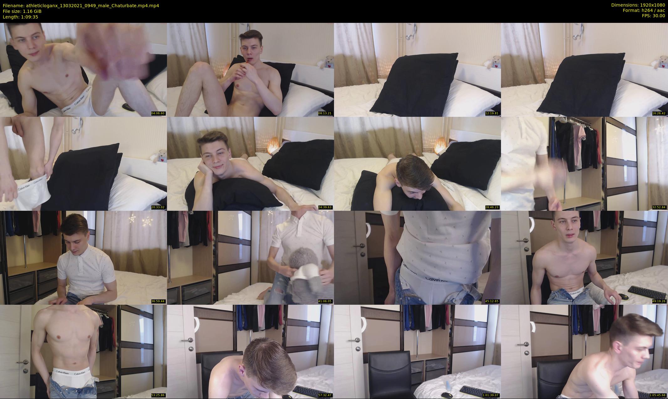 athleticloganx — 70 minute Chaturbate male cam show recording, 1080p, Mar 13, 2021