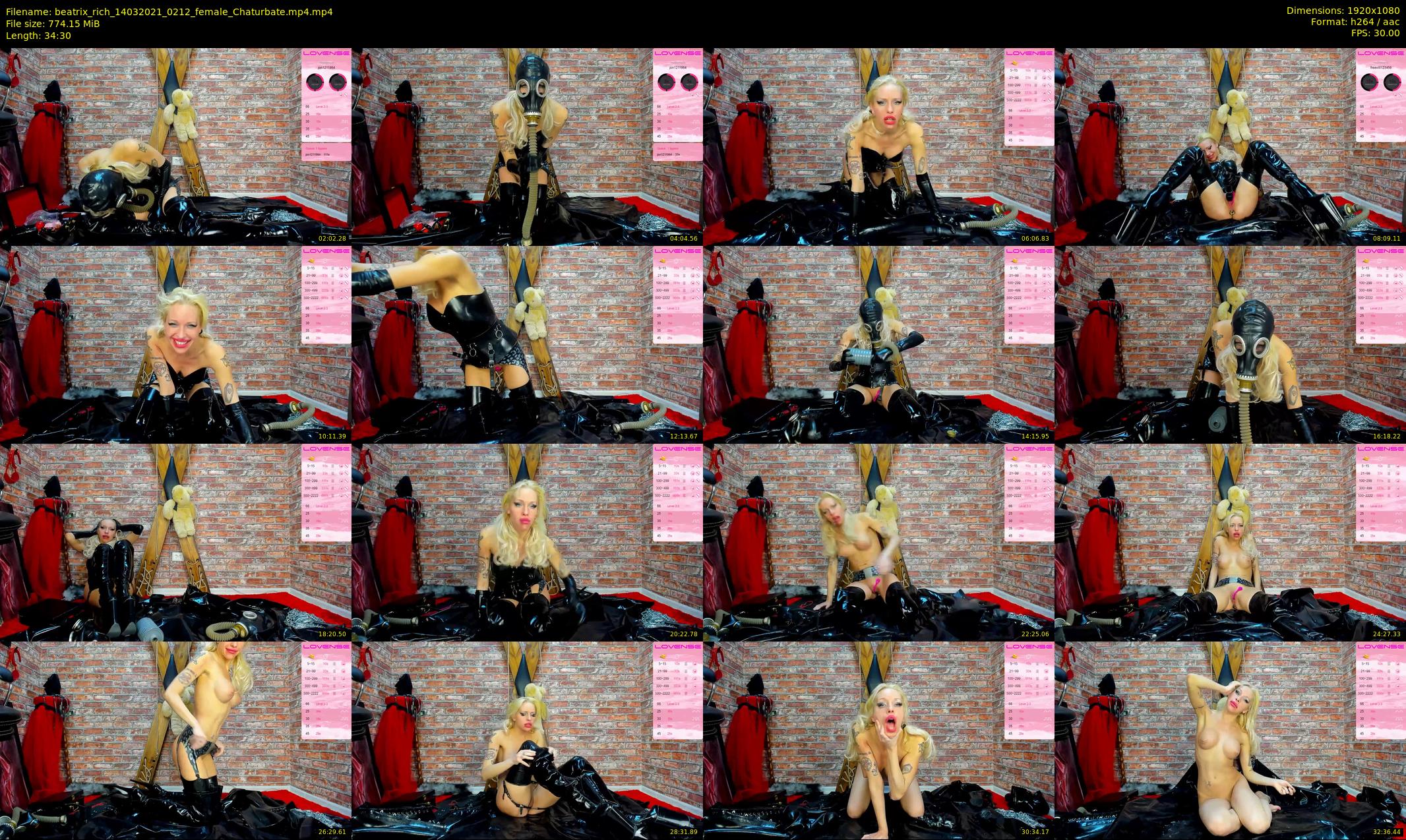beatrix_rich — 35 minute Chaturbate female cam show recording, 1080p, Mar 14, 2021