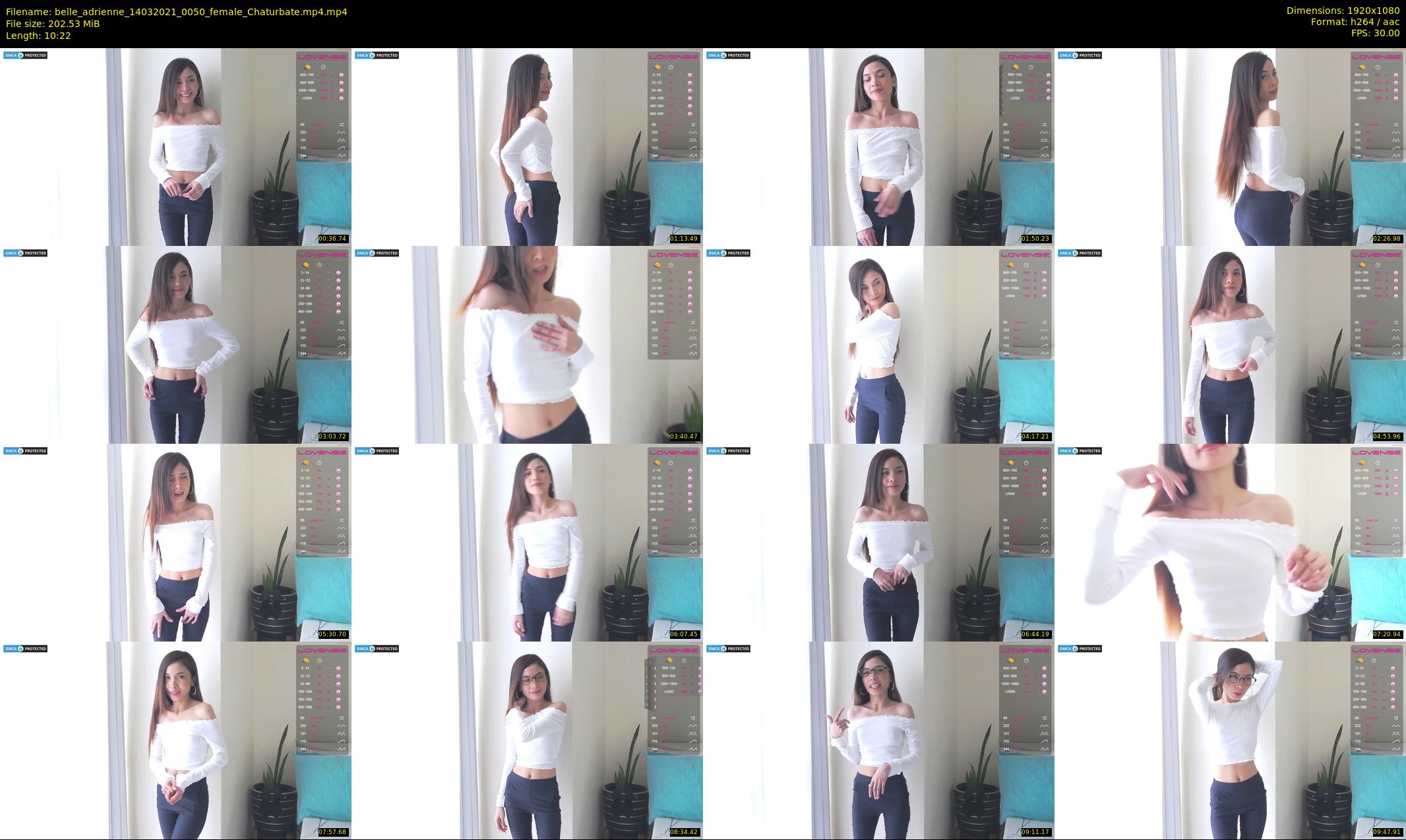 belle_adrienne — 11 minute Chaturbate couple cam show recording, 1080p, Mar 14, 2021