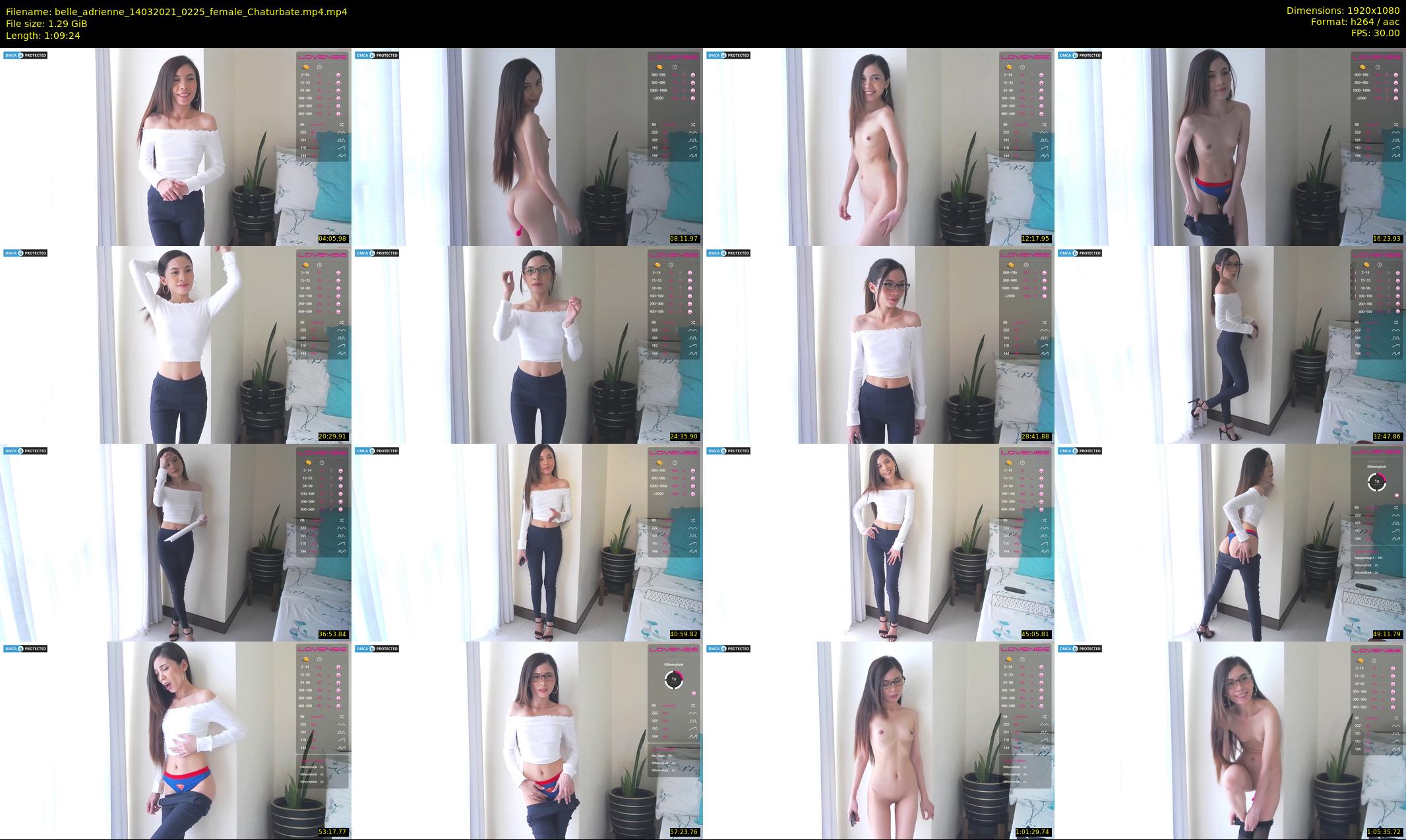 belle_adrienne — 70 minute Chaturbate couple cam show recording, 1080p, Mar 14, 2021