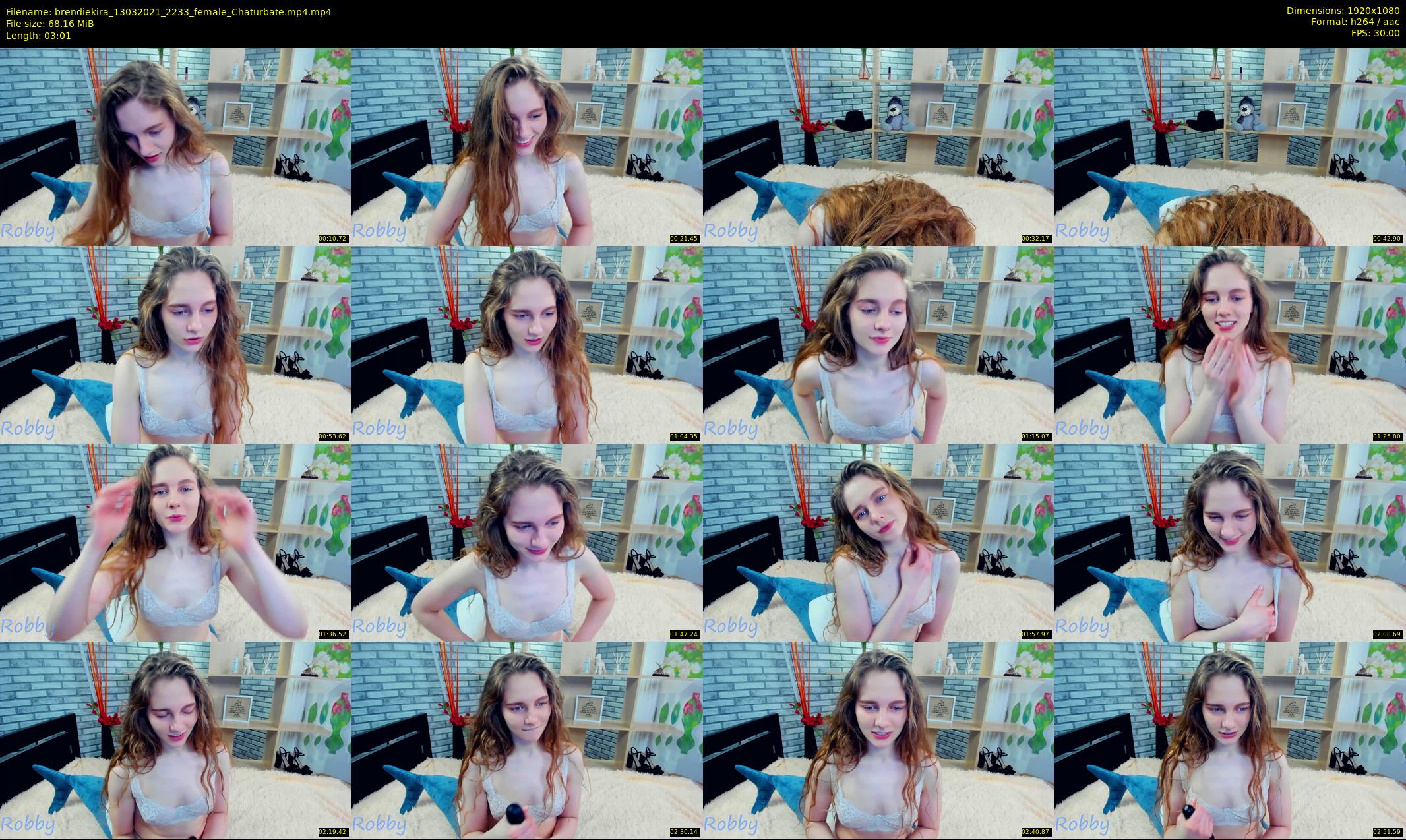 brendiekira — 4 minute Chaturbate couple cam show recording, 1080p, Mar 13, 2021