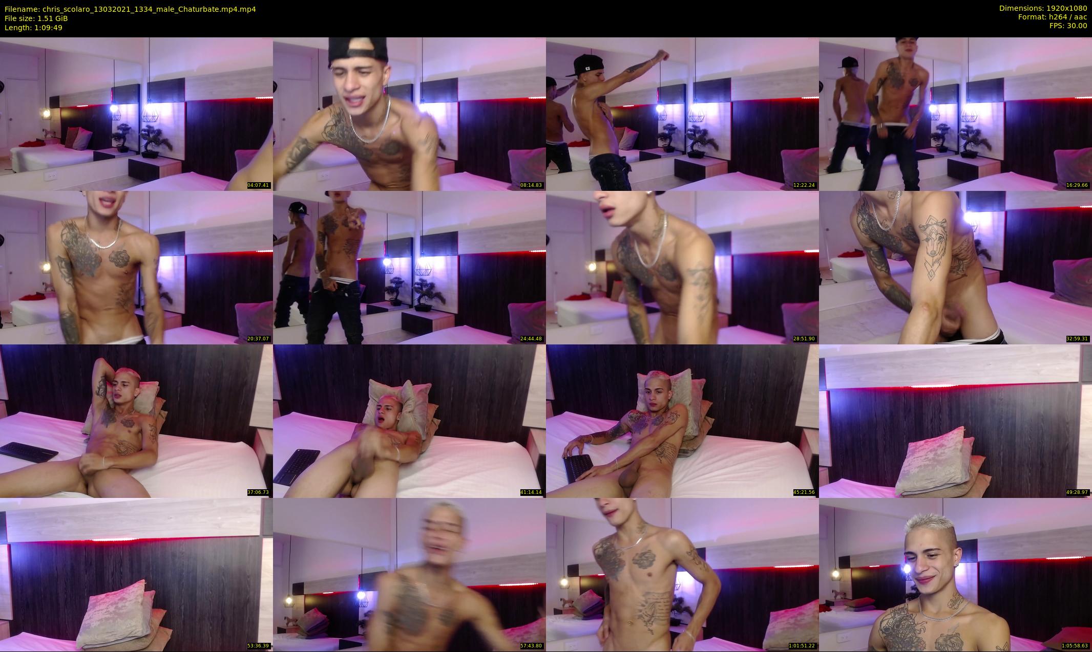 chris_scolaro — 70 minute Chaturbate male cam show recording, 1080p, Mar 13, 2021