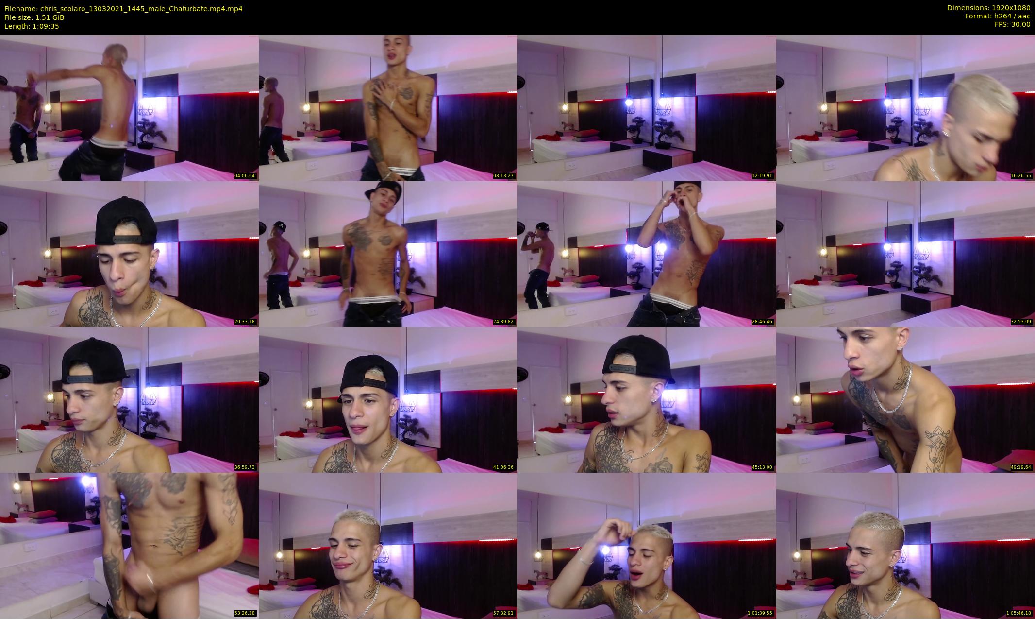 chris_scolaro — 70 minute Chaturbate male cam show recording, 1080p, Mar 13, 2021