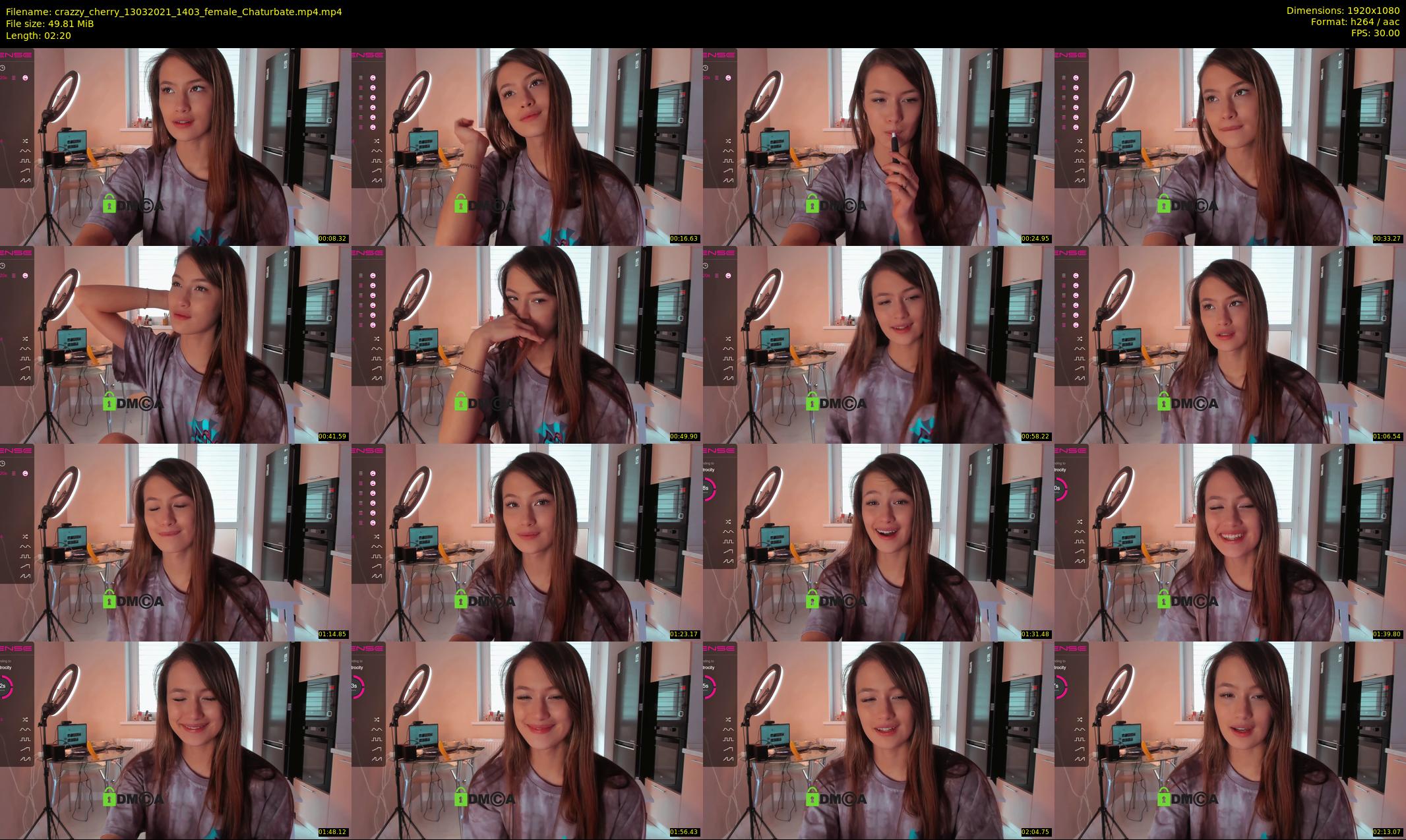 crazzy_cherry — 3 minute Chaturbate female cam show recording, 1080p, Mar 13, 2021