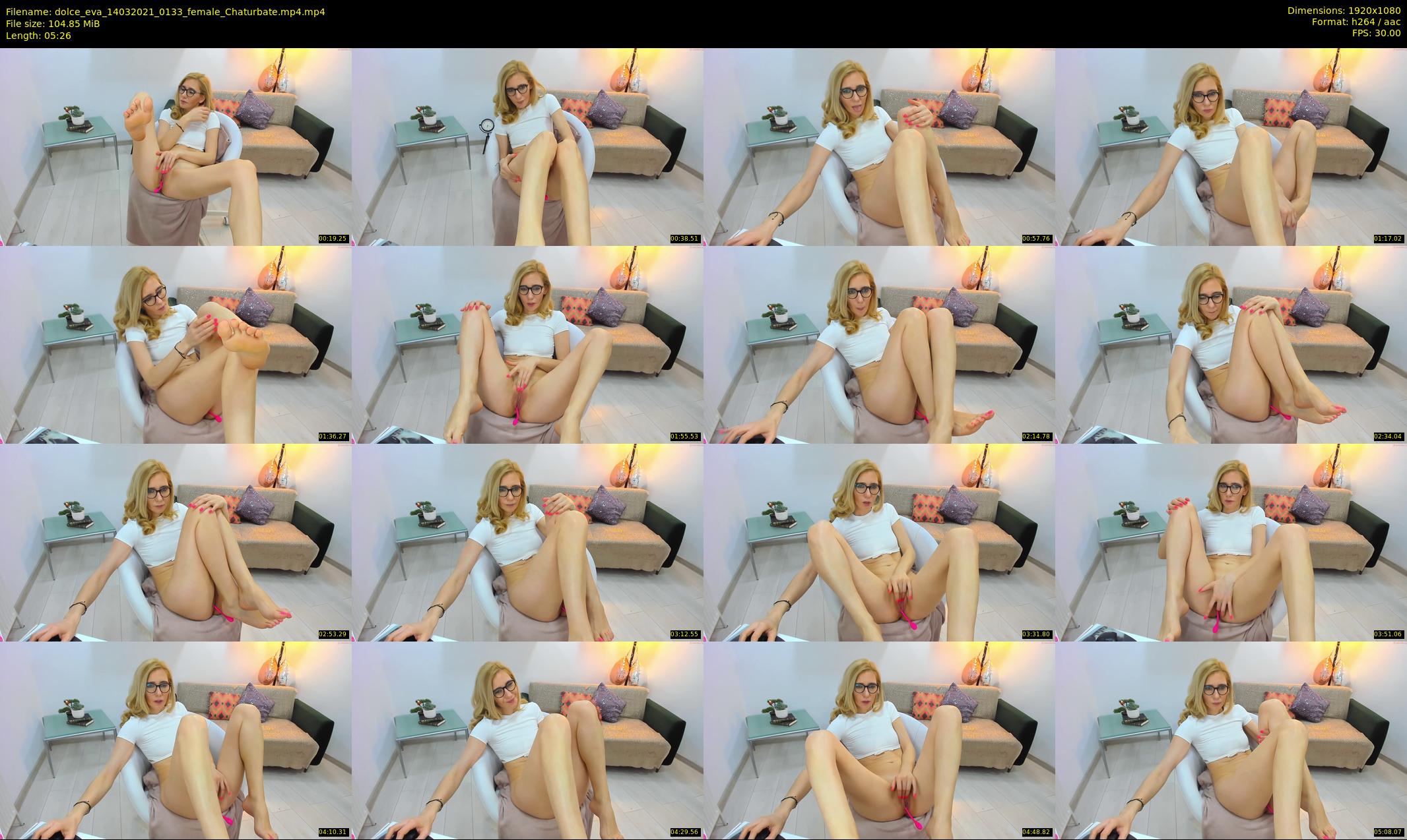 dolce_eva — 6 minute Chaturbate female cam show recording, 1080p, Mar 14, 2021