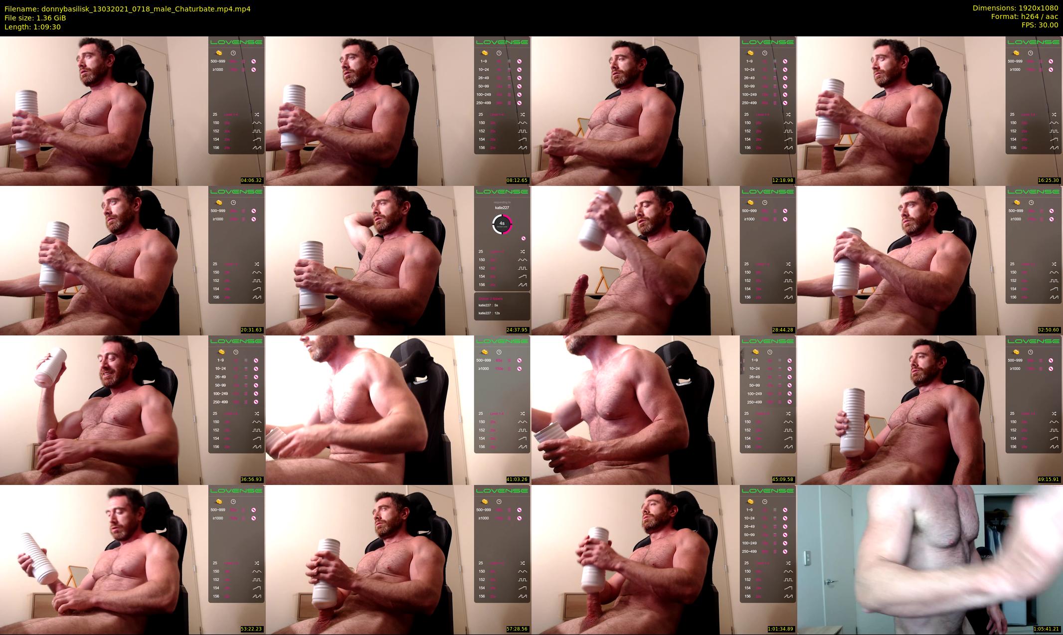 donnybasilisk — 70 minute Chaturbate male cam show recording, 1080p, Mar 13, 2021