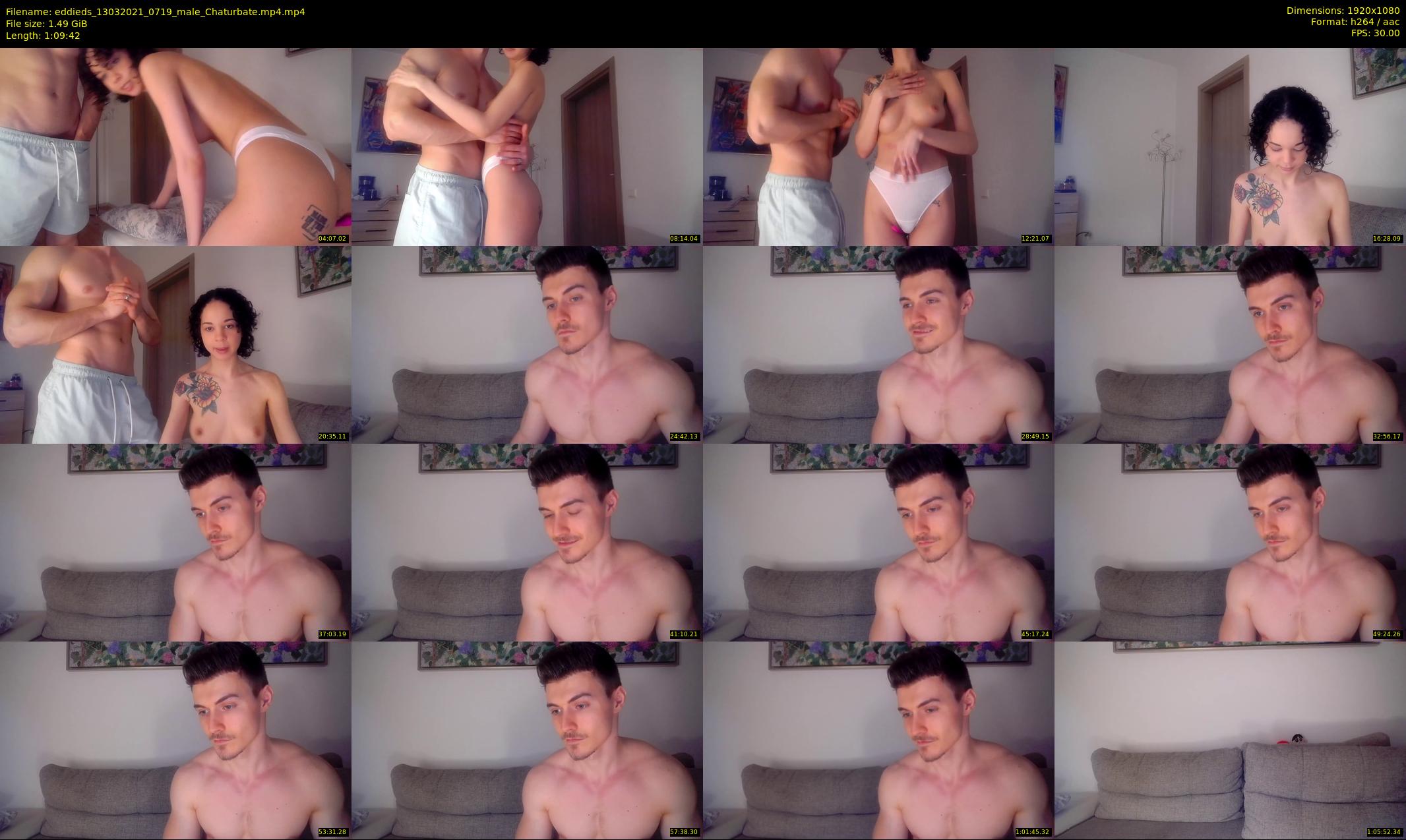 eddieds — 70 minute Chaturbate male cam show recording, 1080p, Mar 13, 2021