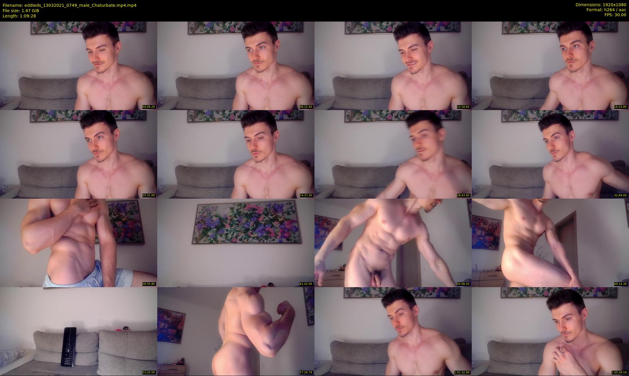eddieds — 70 minute Chaturbate male cam show recording, 1080p, Mar 13, 2021