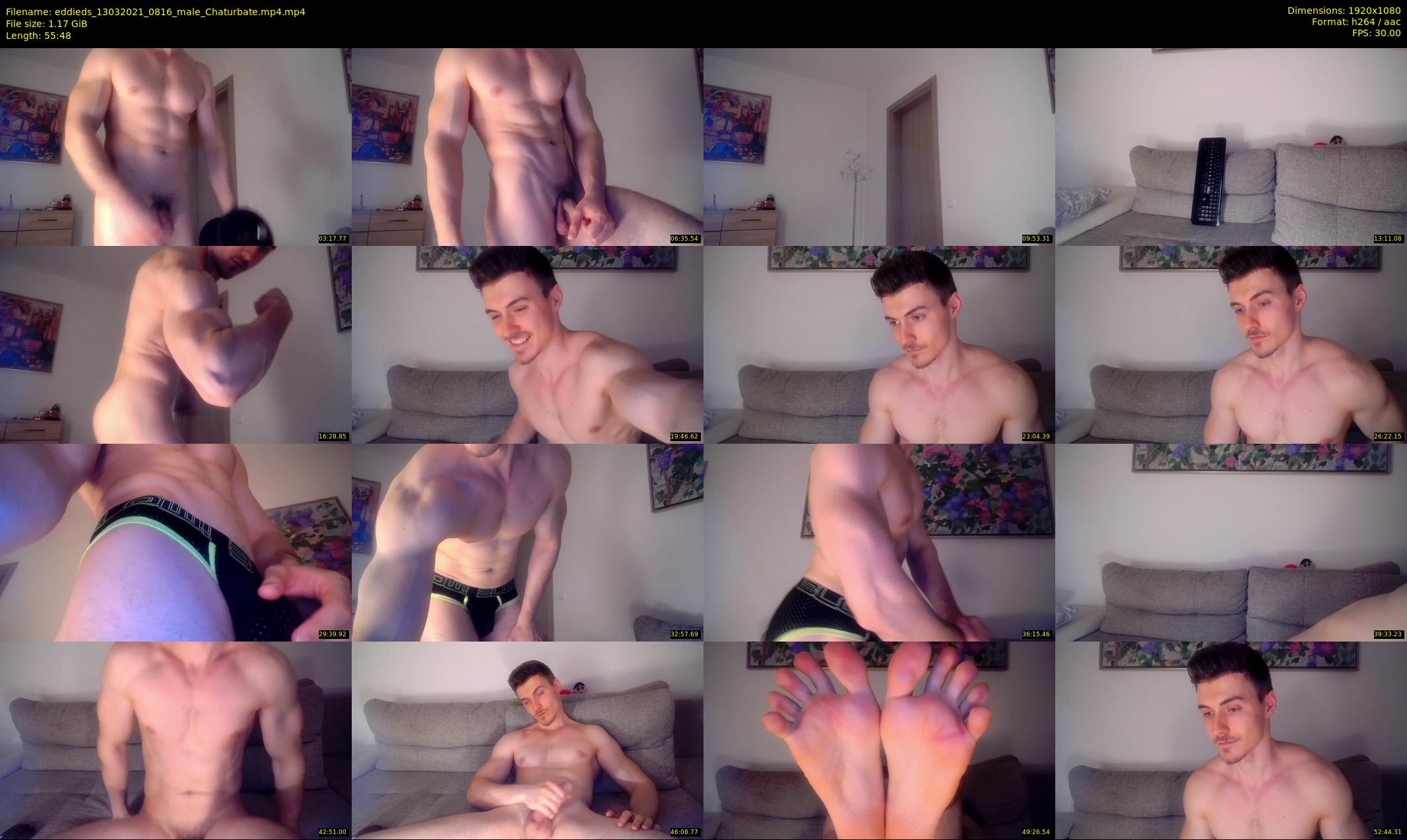 eddieds — 56 minute Chaturbate male cam show recording, 1080p, Mar 13, 2021