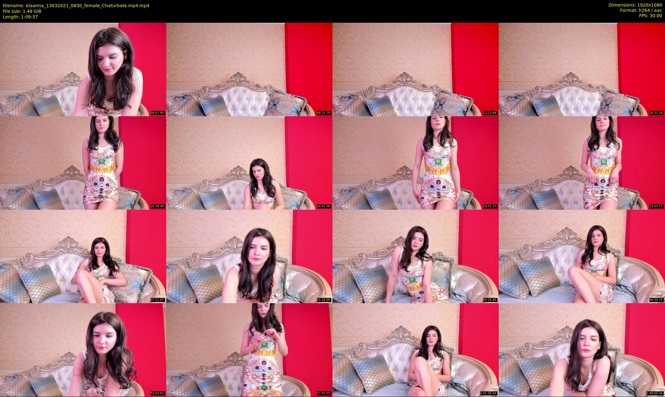 elaanna — 70 minute Chaturbate female cam show recording, 1080p, Mar 13, 2021